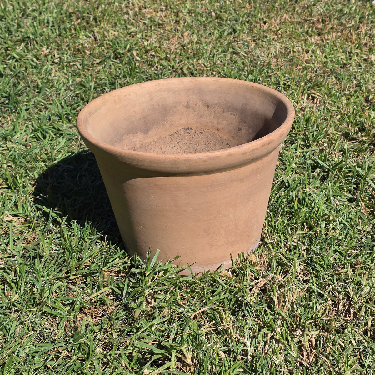 Vintage US Pottery Terracotta Planter 12" MCM Large Clay Flower Pot Made in USA (Copy)