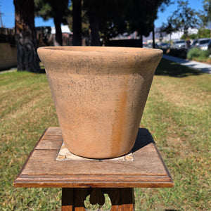 Vintage Terracotta Planter Pot Weathered Clay 10" Flower Rustic Patina Standard