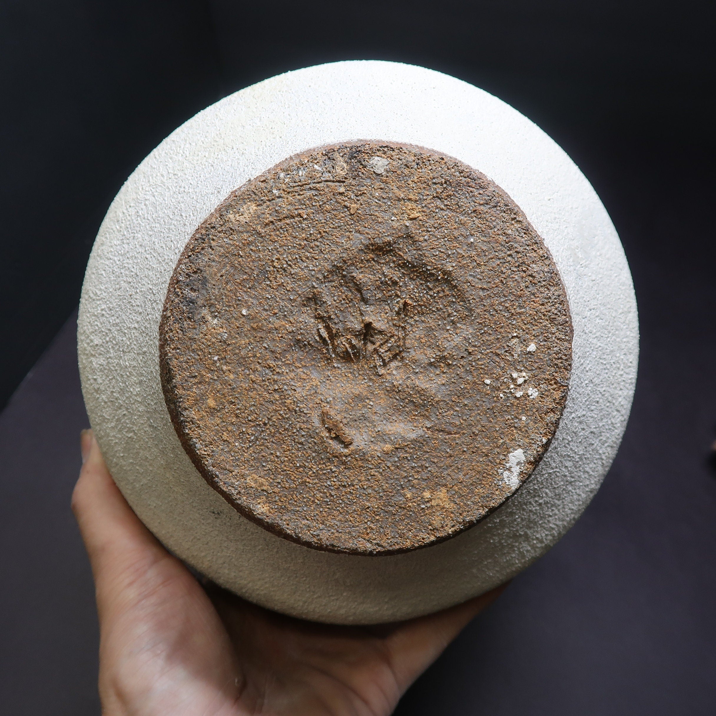 Stoneware Wine Sake Tea Pot Cup Set Handcrated Pottery Signed by Artist