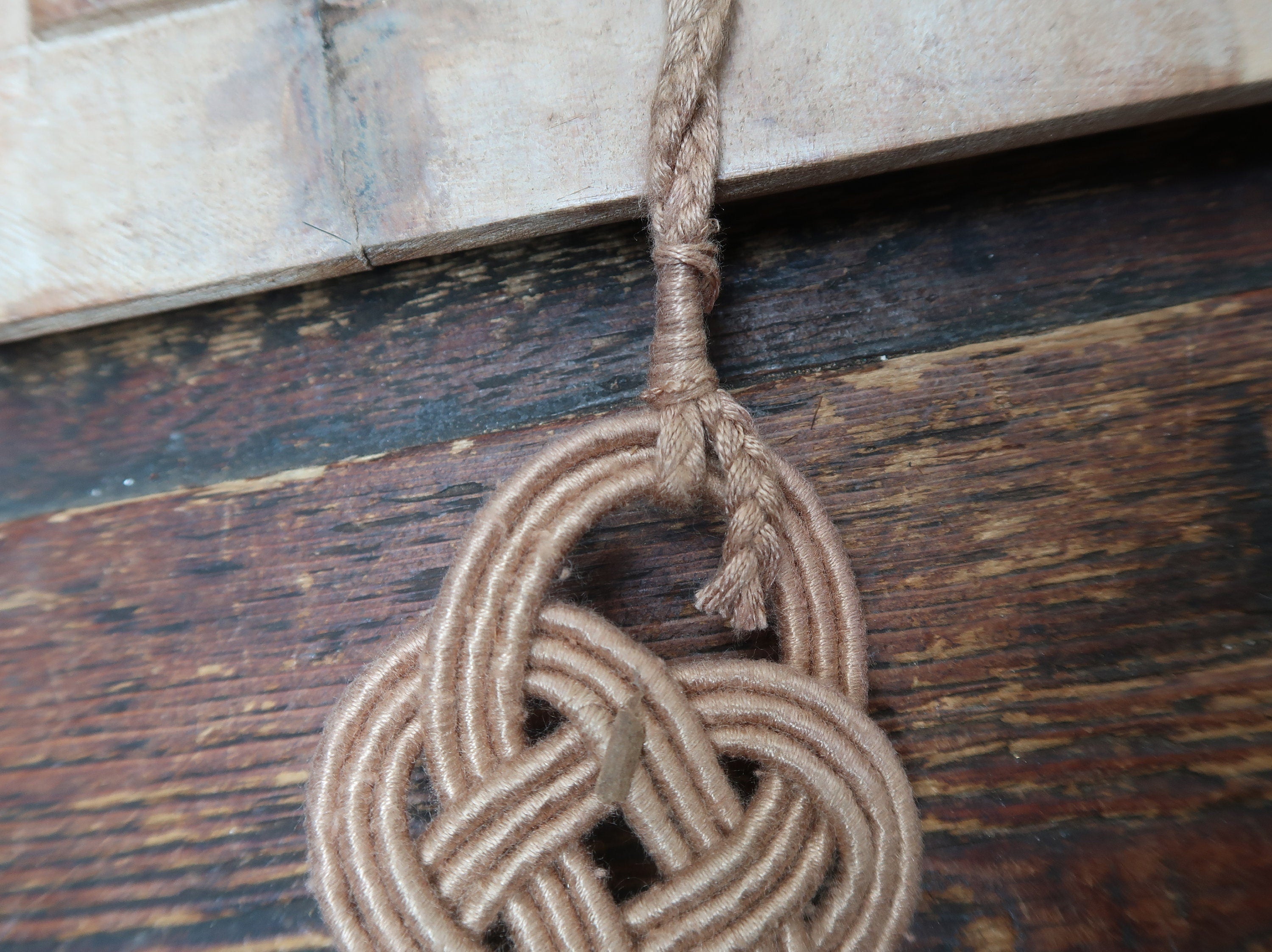 Rober Grace Hollister CA Hand Carved Wood Wall Art 9" x 9.5" (B)