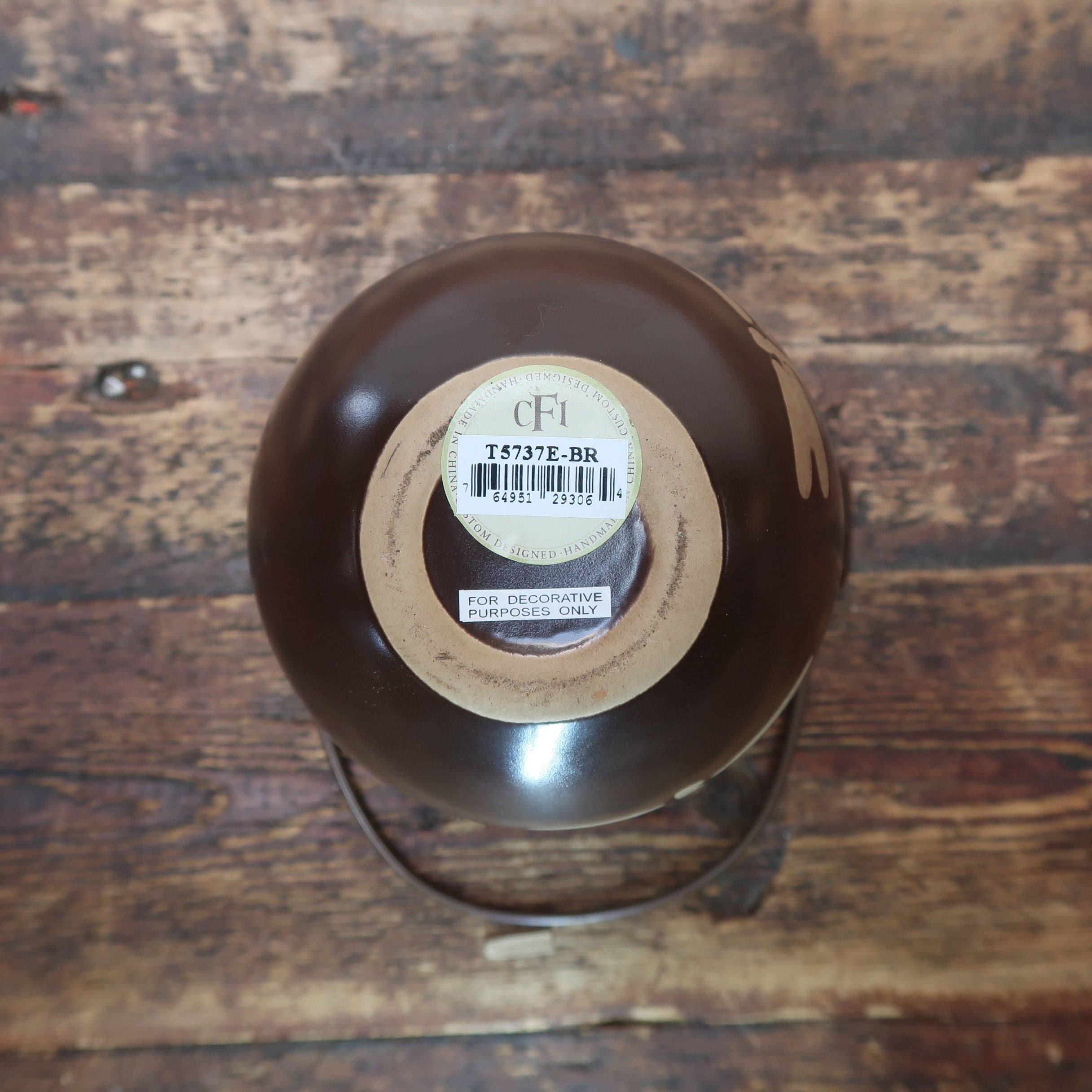 Ceramic Hanging Planter Plant Flower Pot Dragonfly Hand Made 6" x H 7.5" (U.S Free Shipping)