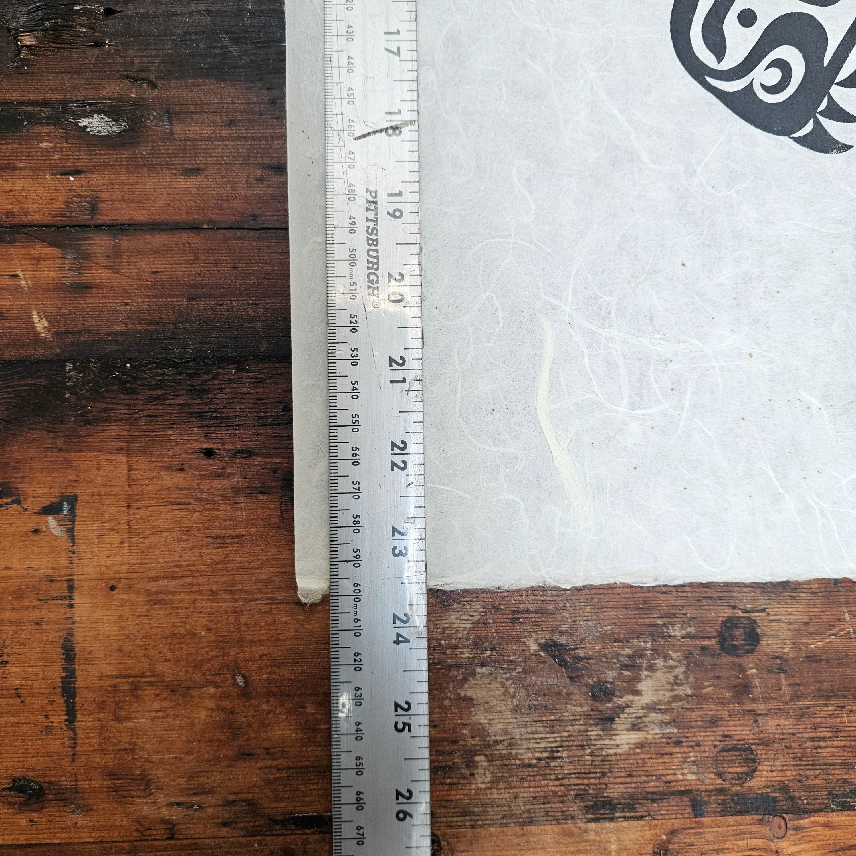 Charles B. Greul Serigraph On Rice Paper " Shaman with Grizzly " 36" x 24"