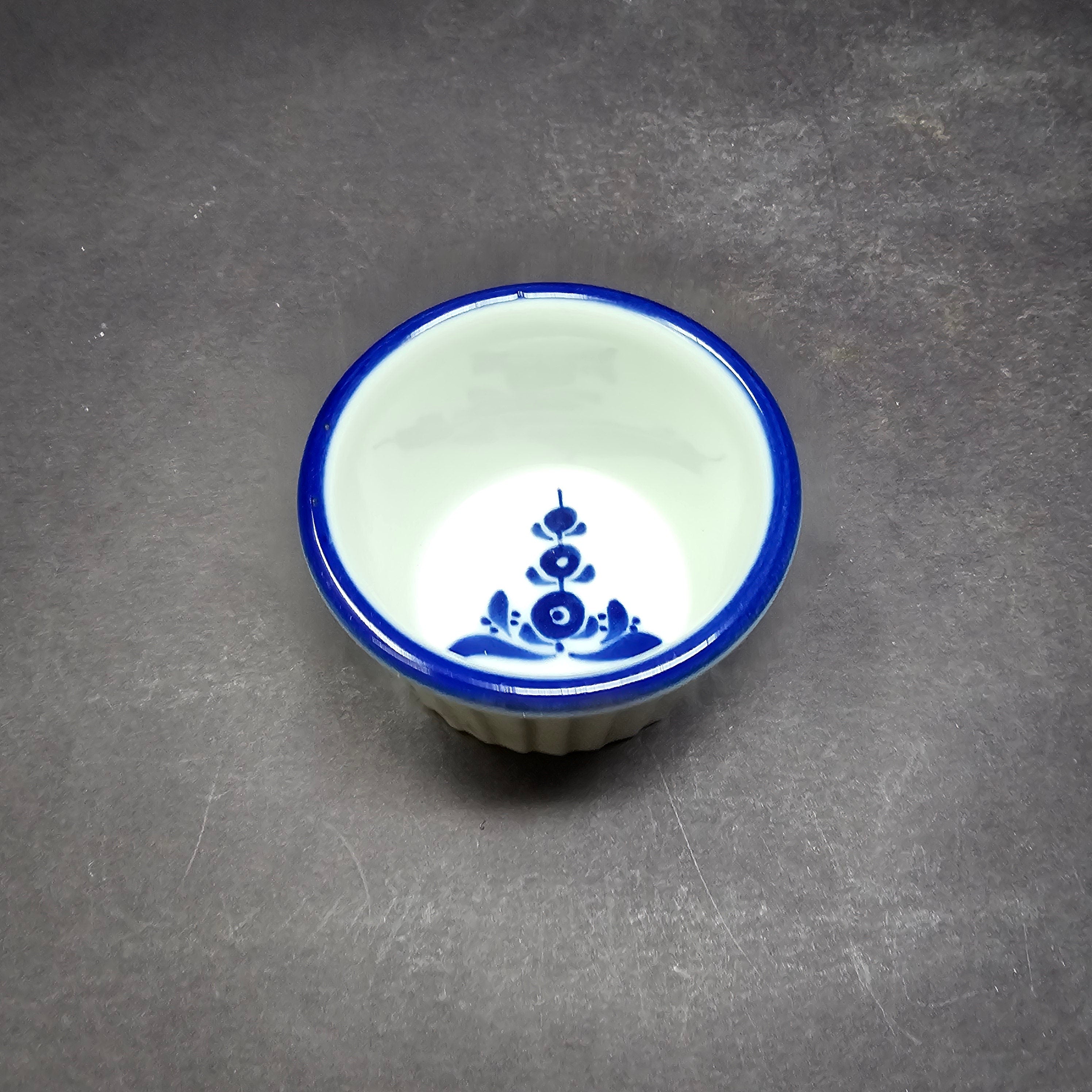 Viana Do Castelo Hand Painted Blue White Small Baking Dish Made In Portugal