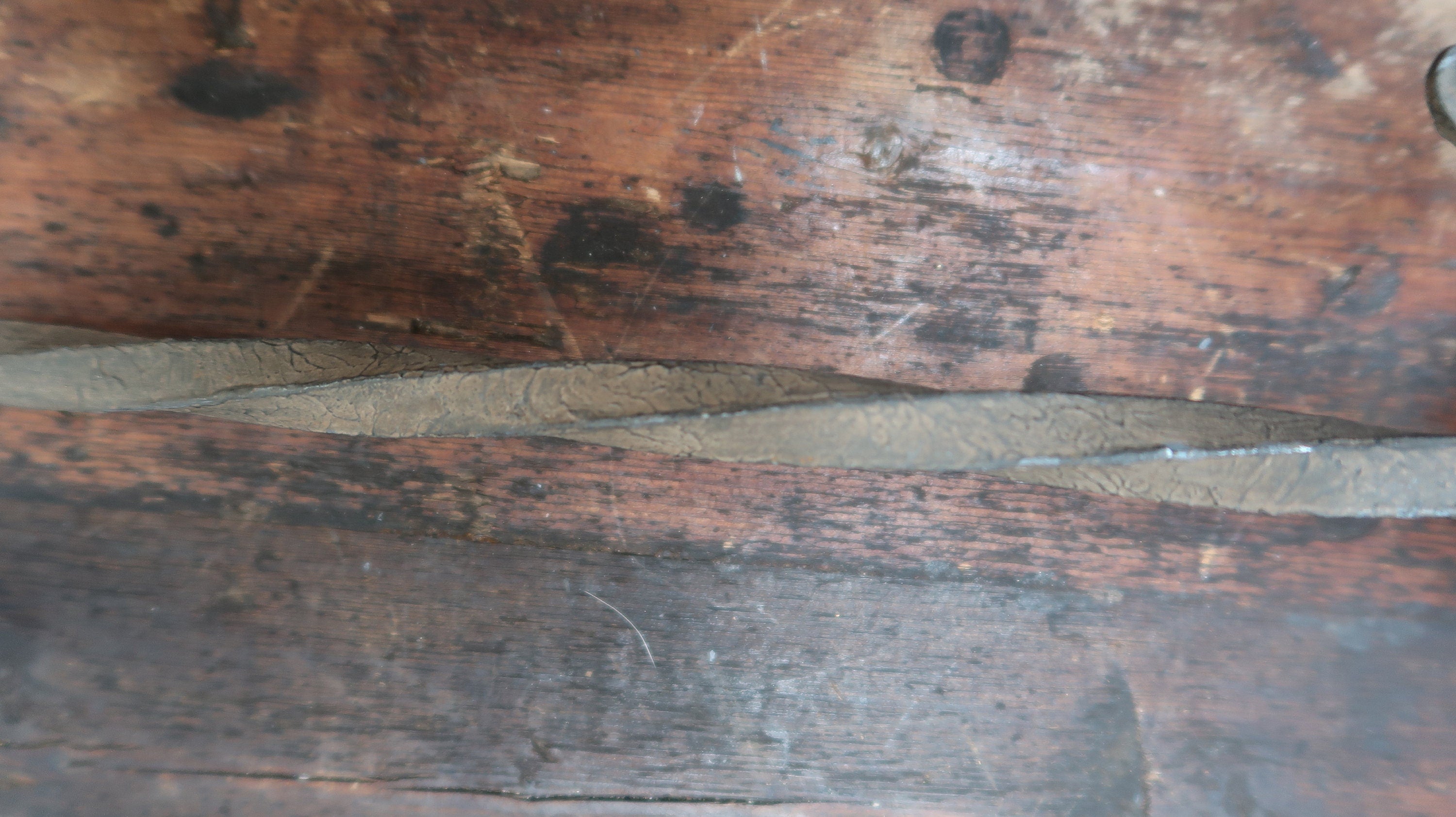 Hand Forged 14.25" L Iron Hook Blacksmith Vintage