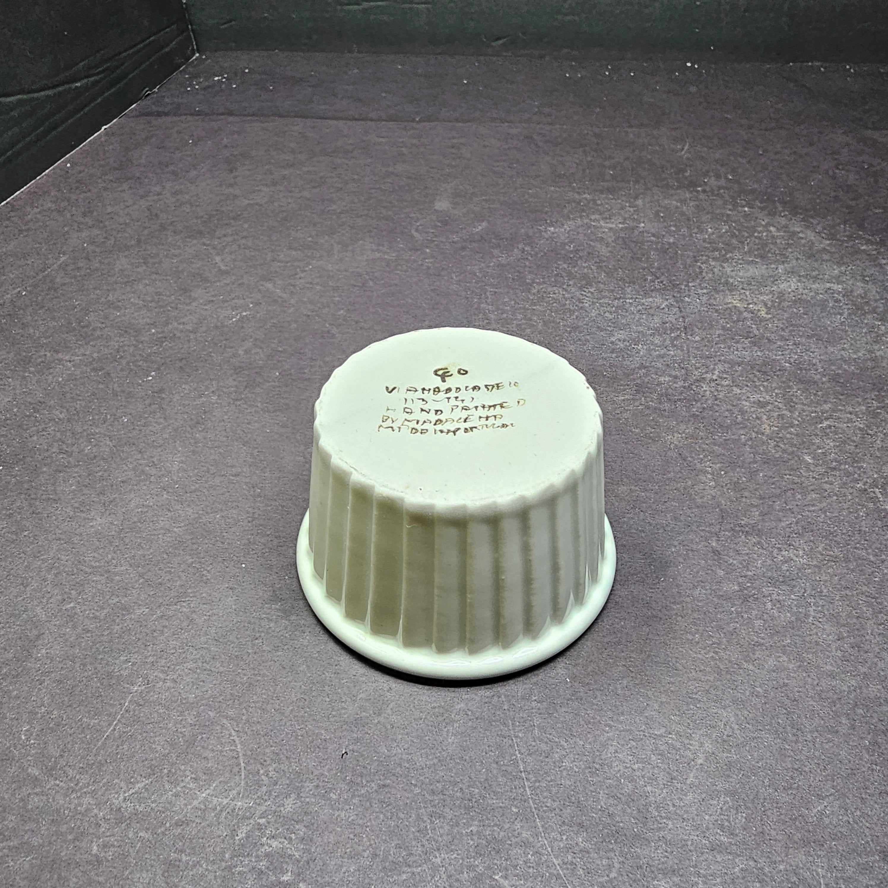 Viana Do Castelo Hand Painted Blue White Small Baking Dish Made In Portugal