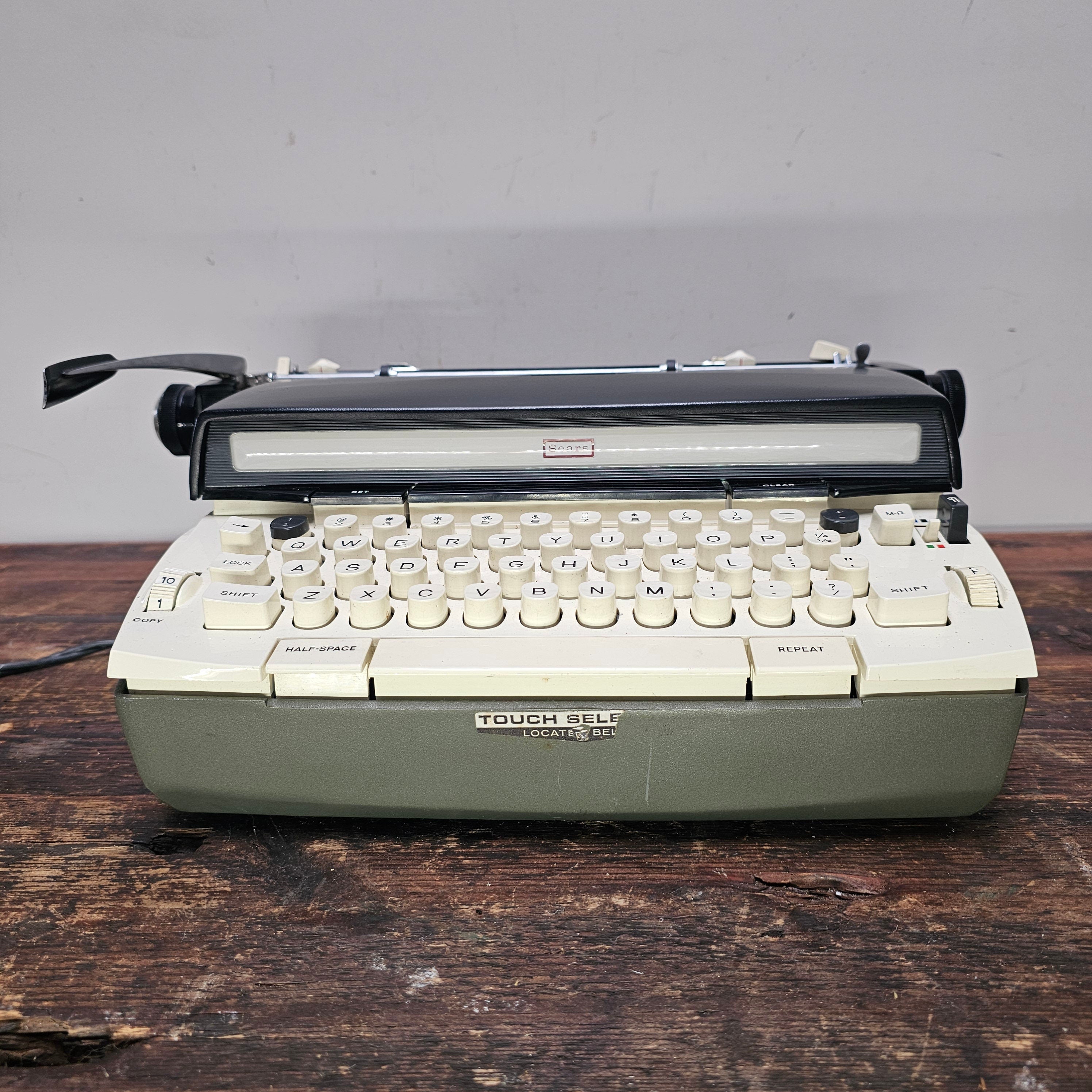 Vintage Sears Forecast Electric 12 With Case (Sold As Is)