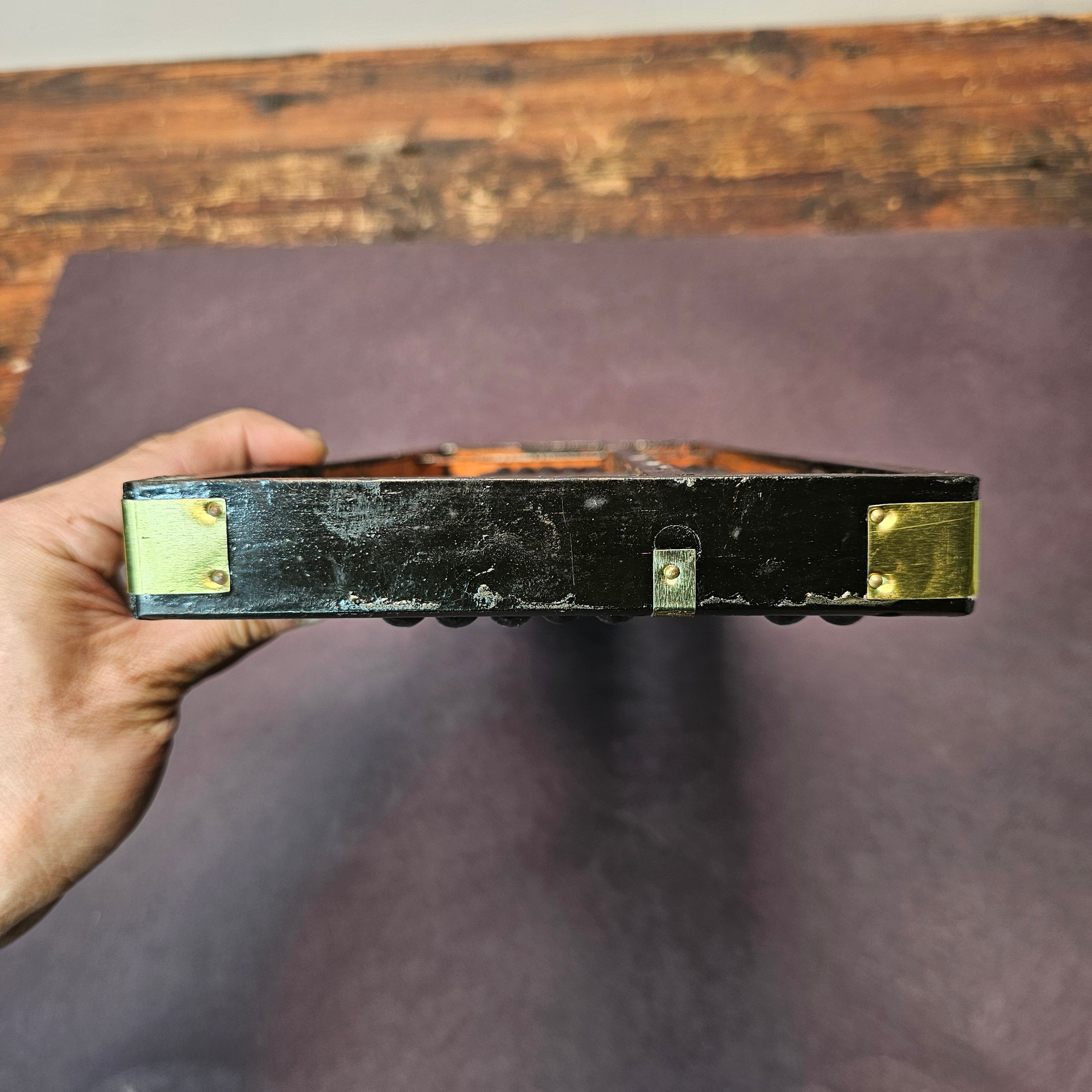 Vintage 15 Rows (105 Beads) Chinese Wooden Beads Arithmetic Abacus Calculator