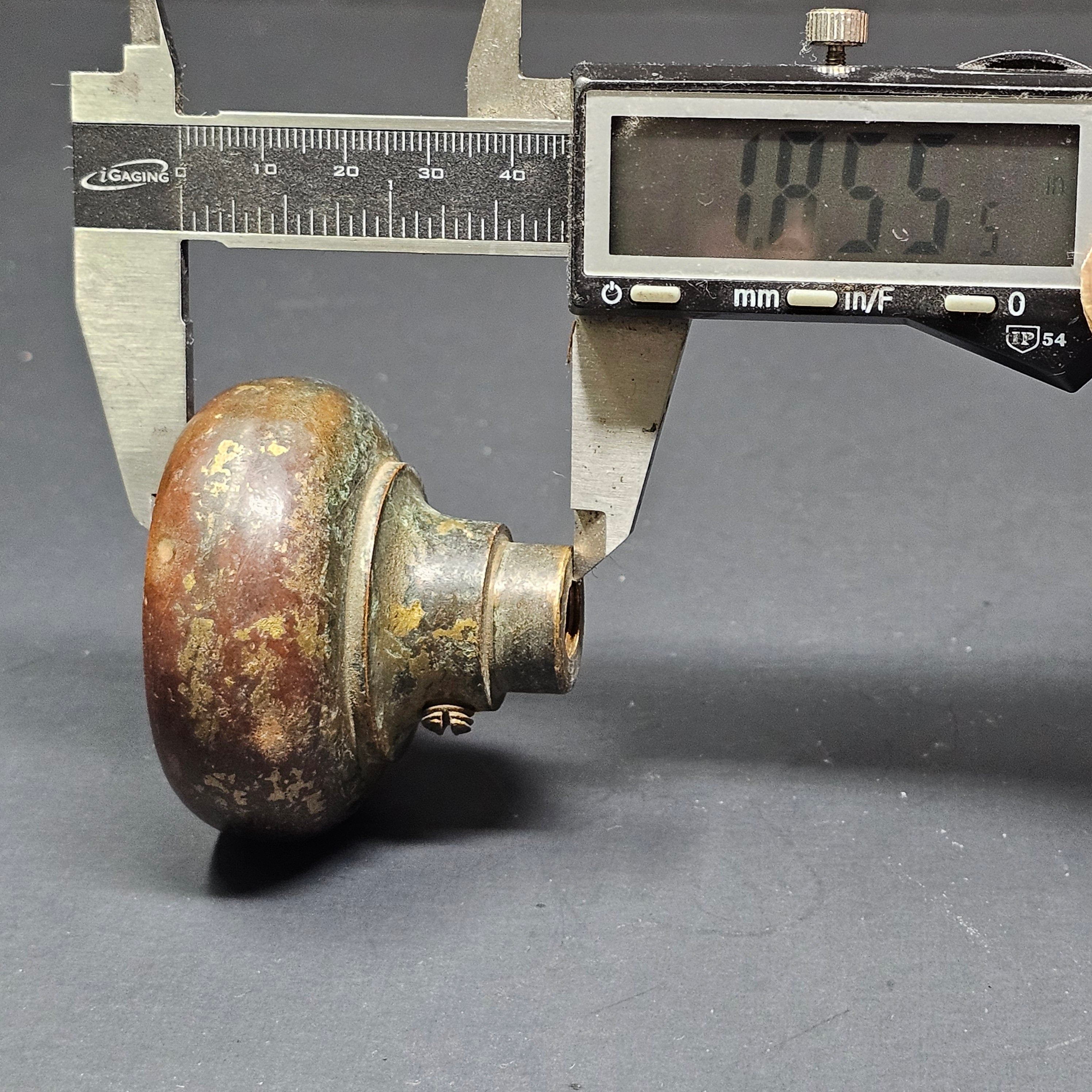 Antique Single Door Knob Solid Brass