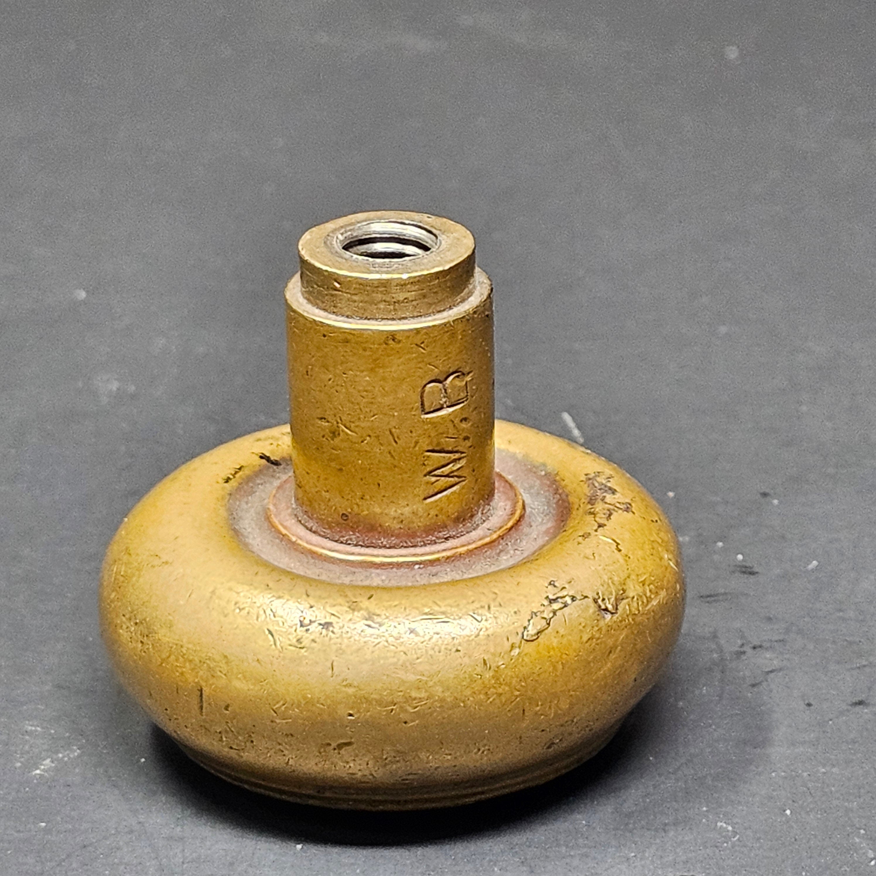 Antique Single Door Knob Solid Brass