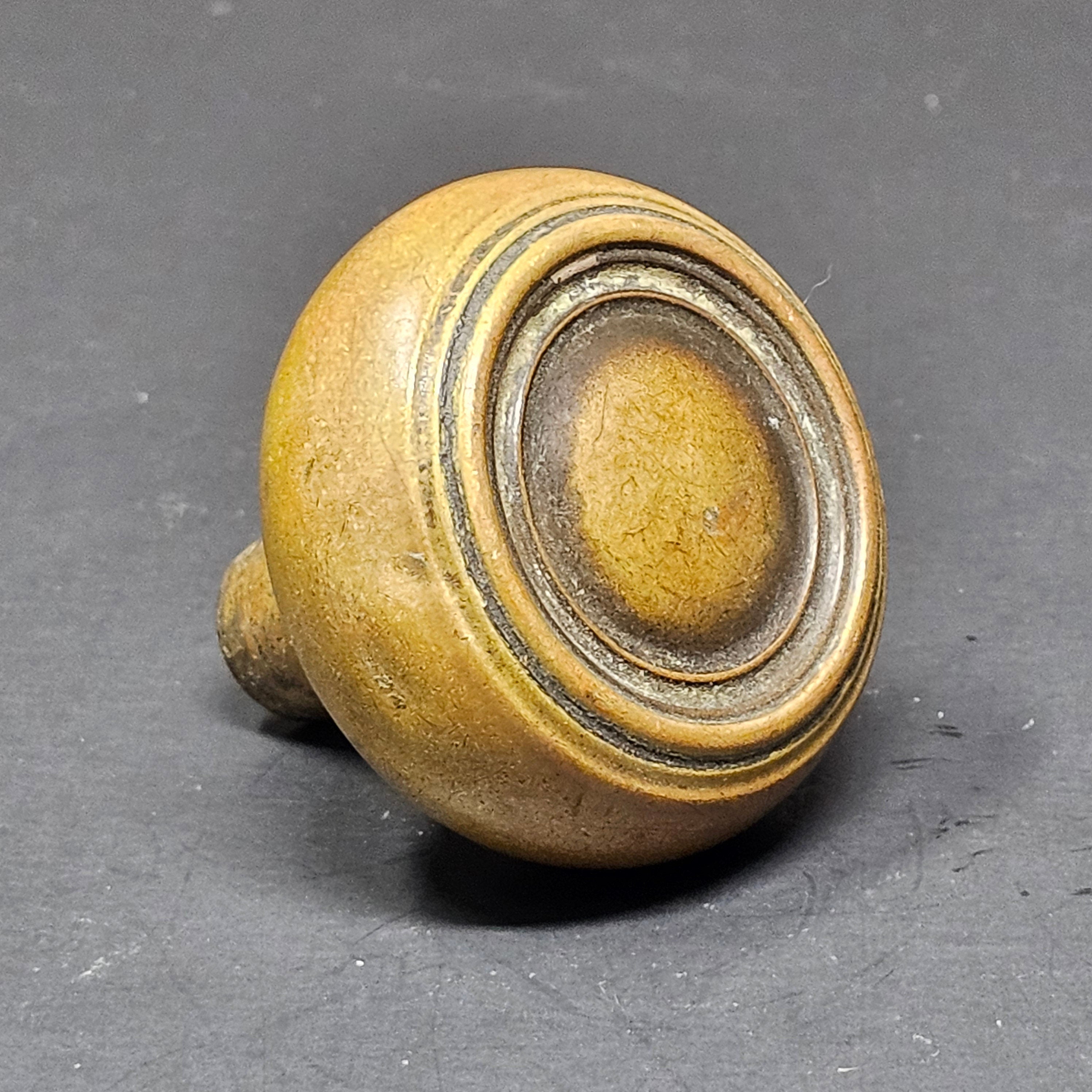 Antique Single Door Knob Solid Brass