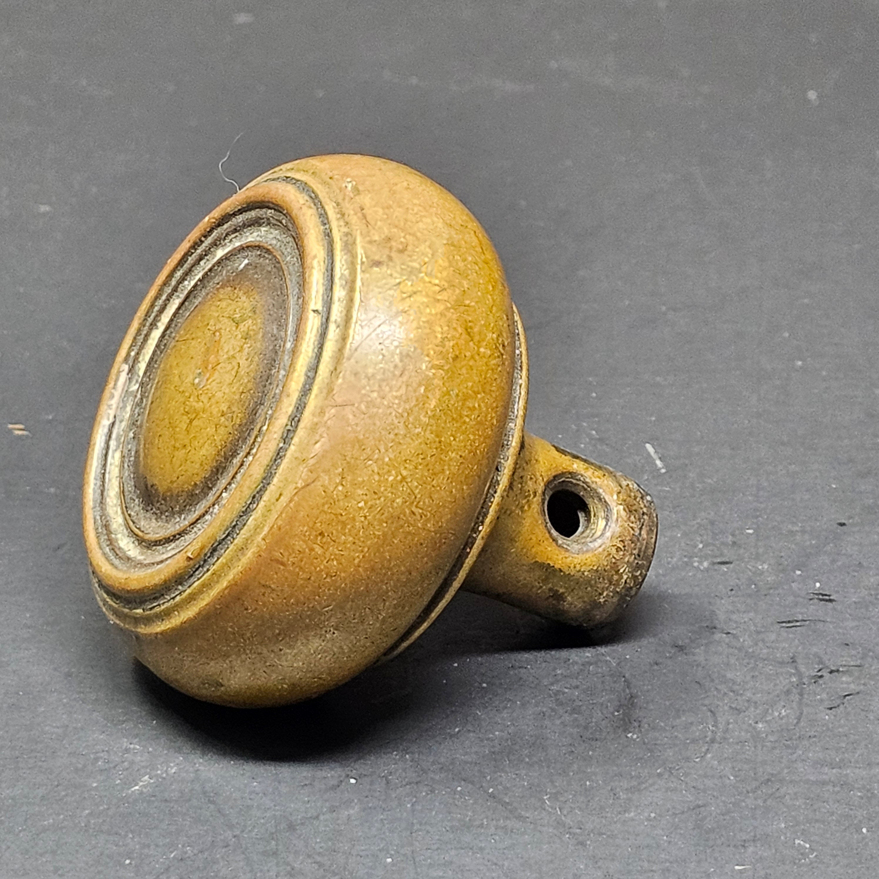 Antique Single Door Knob Solid Brass