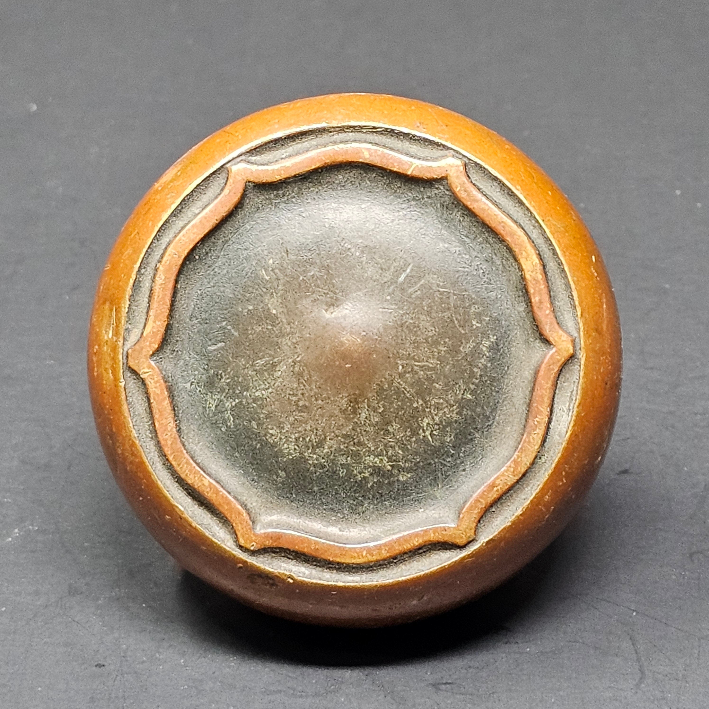 Antique Single Door Knob Solid Brass