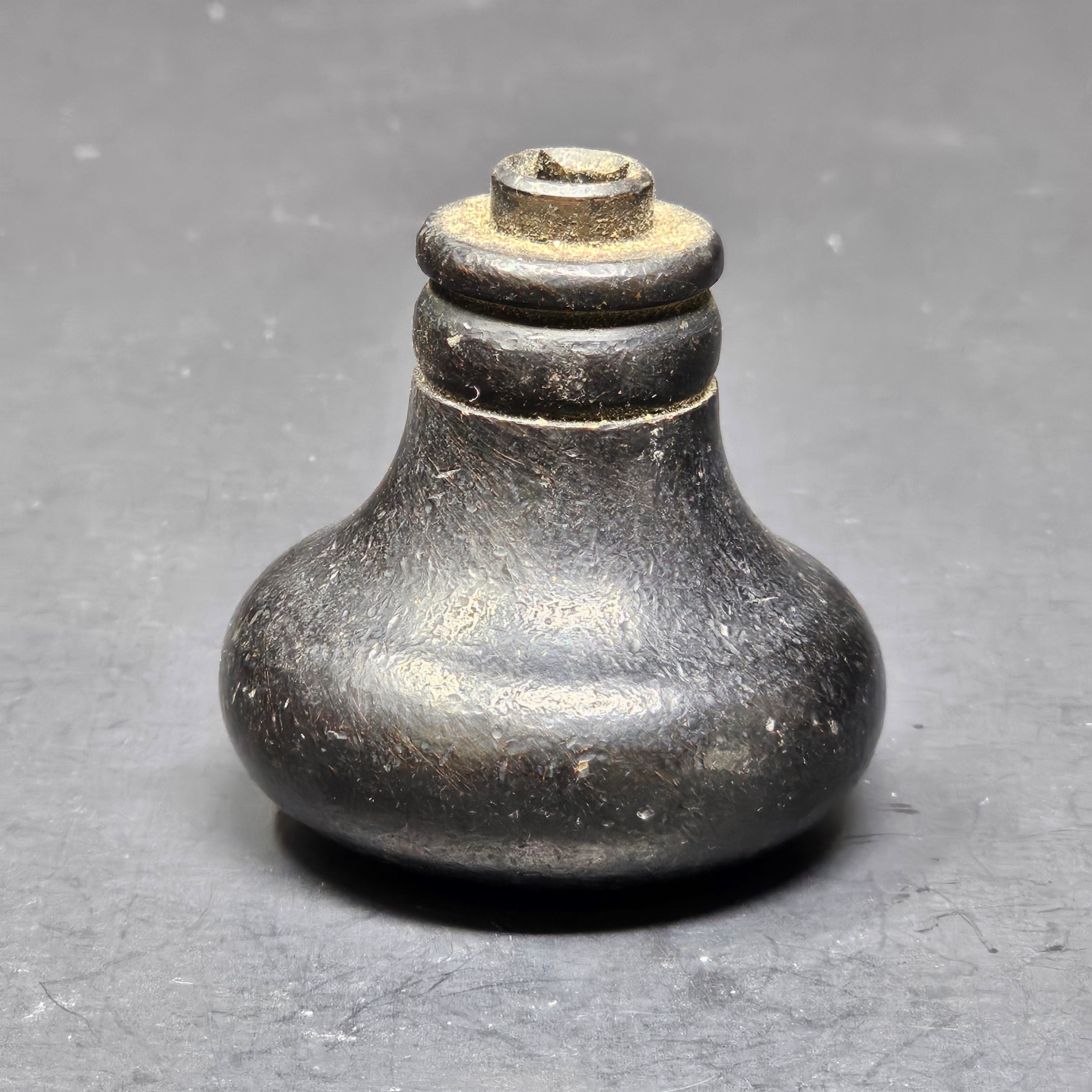 Antique Single Door Knob Solid Brass (1 lb.)