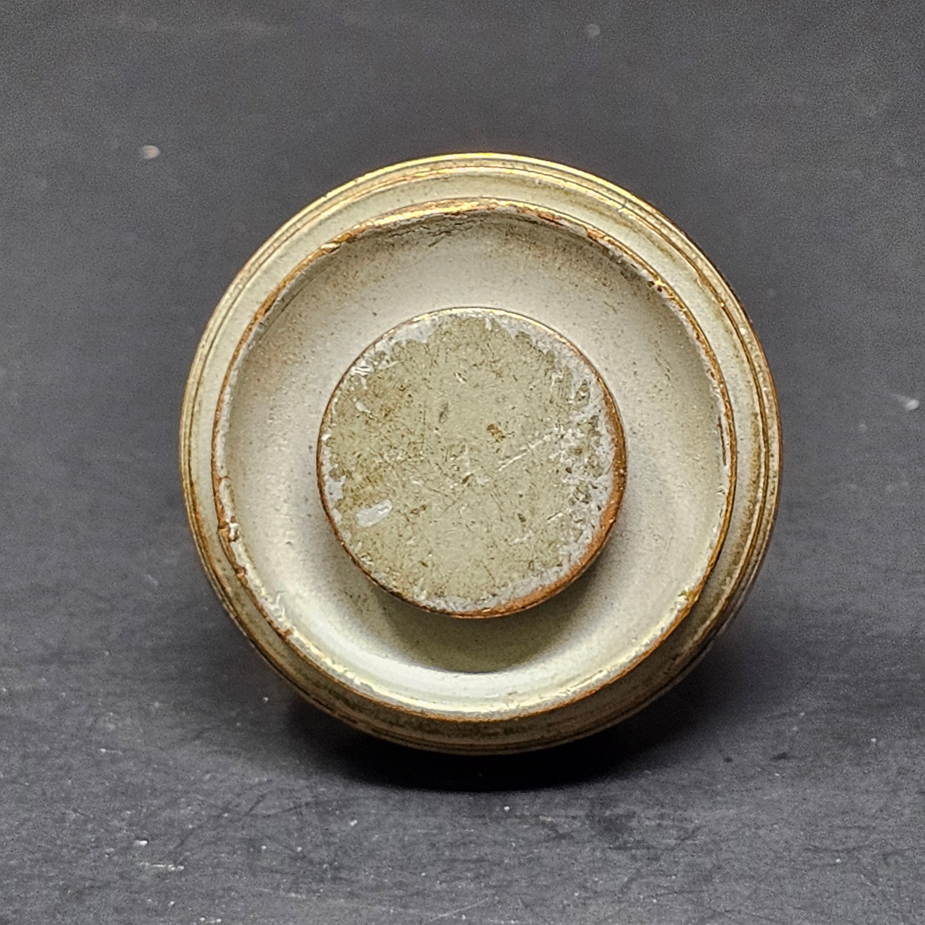 Antique Single Door Knob Solid Brass (9 oz.)