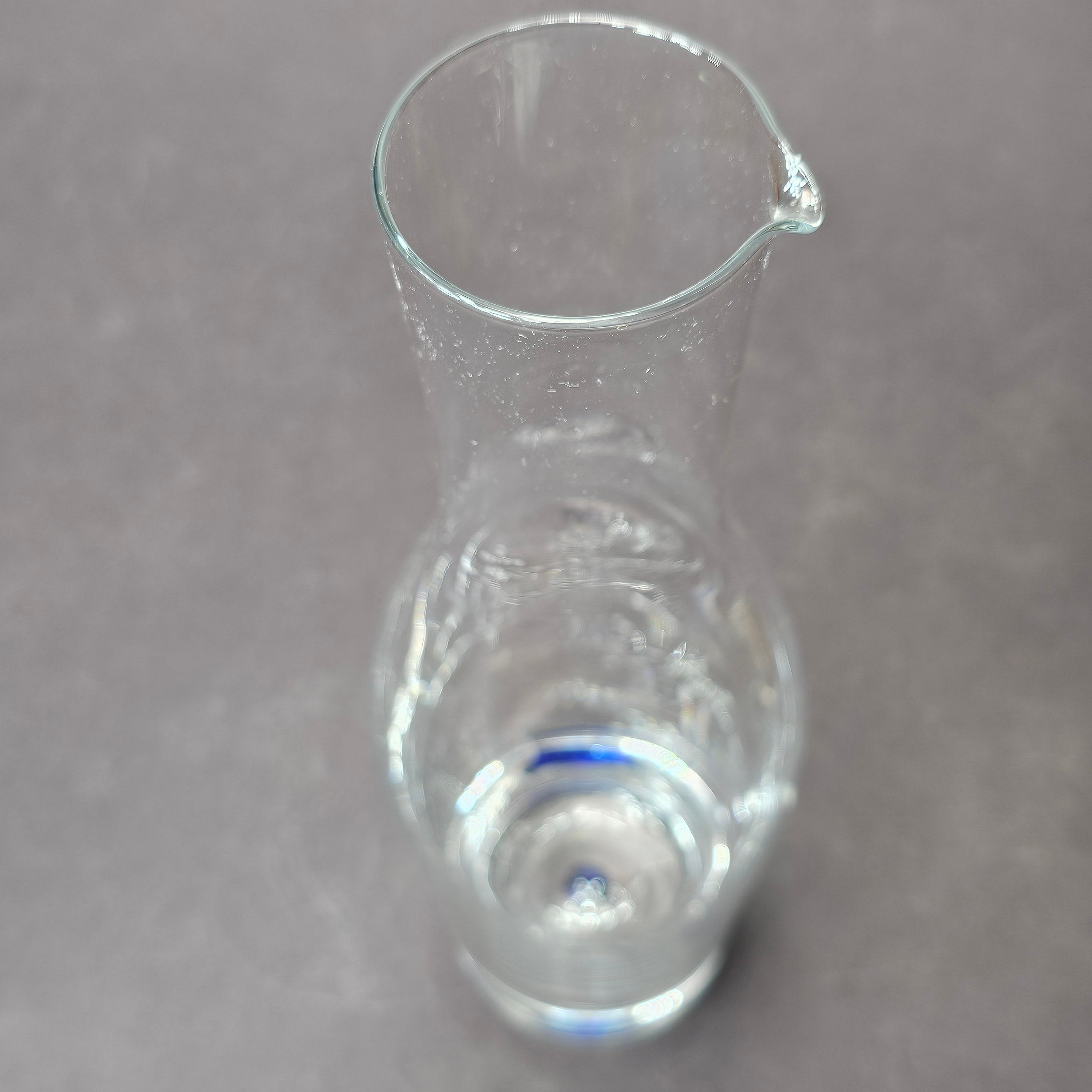 Orrefors Sweden Intermezzo Blue Wine Carafe by Erika Lagerbielke