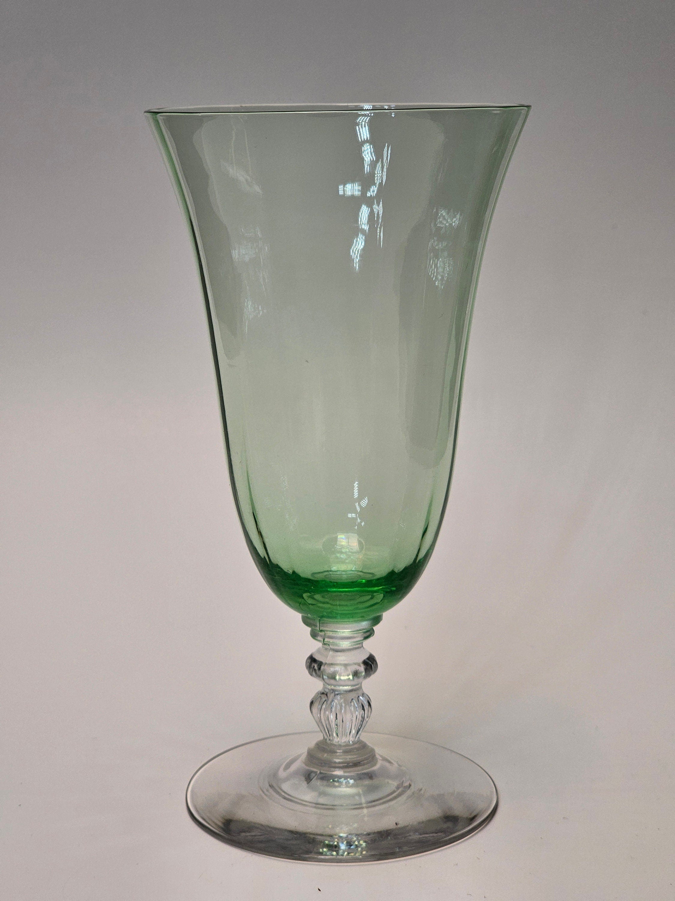 Huntington Glass X101 Green Iced Tea 6.5" H