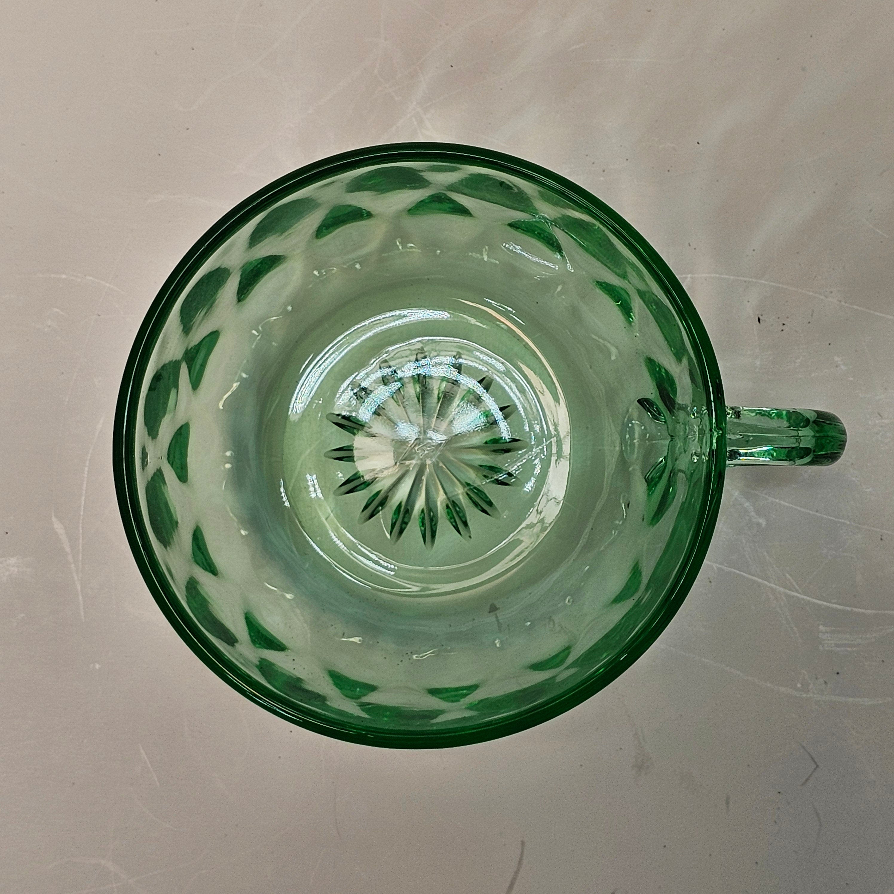 Heisey Yeoman Moongleam Green Punch Cup