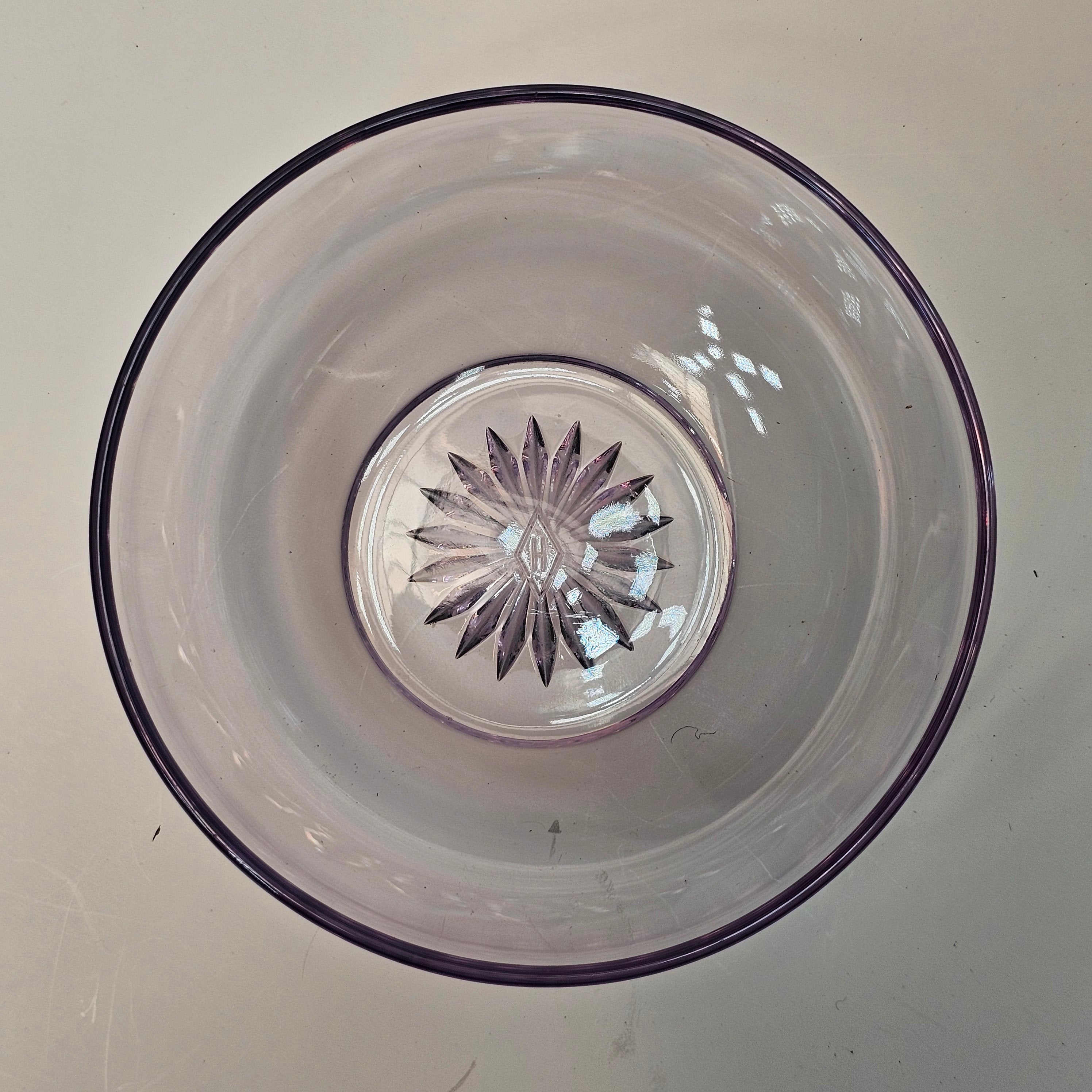 Heisey 4" Nappy Revere Clear Bon Bon