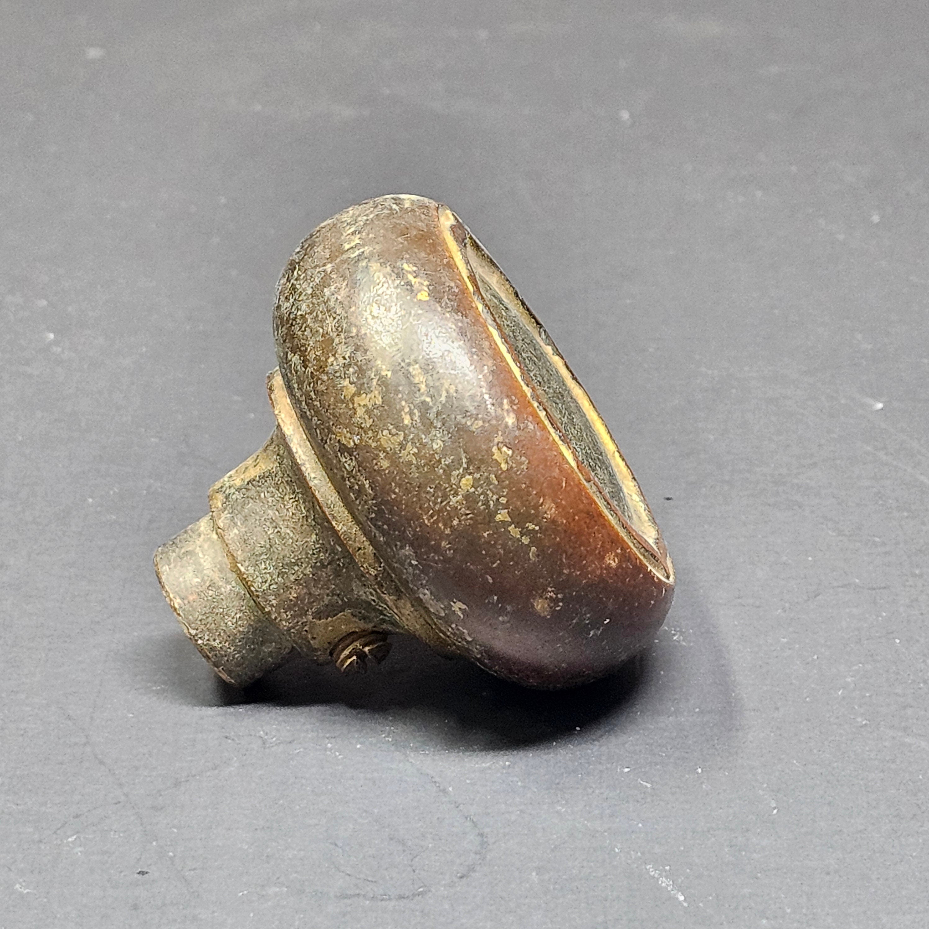 Antique Single Door Knob Solid Brass