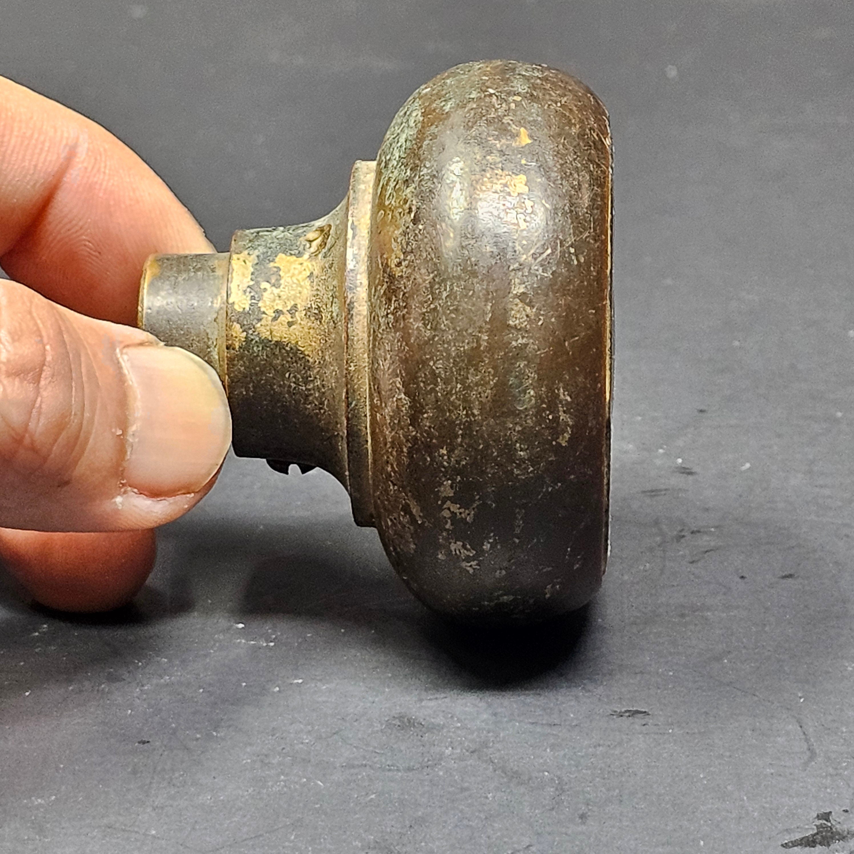 Antique Single Door Knob Solid Brass