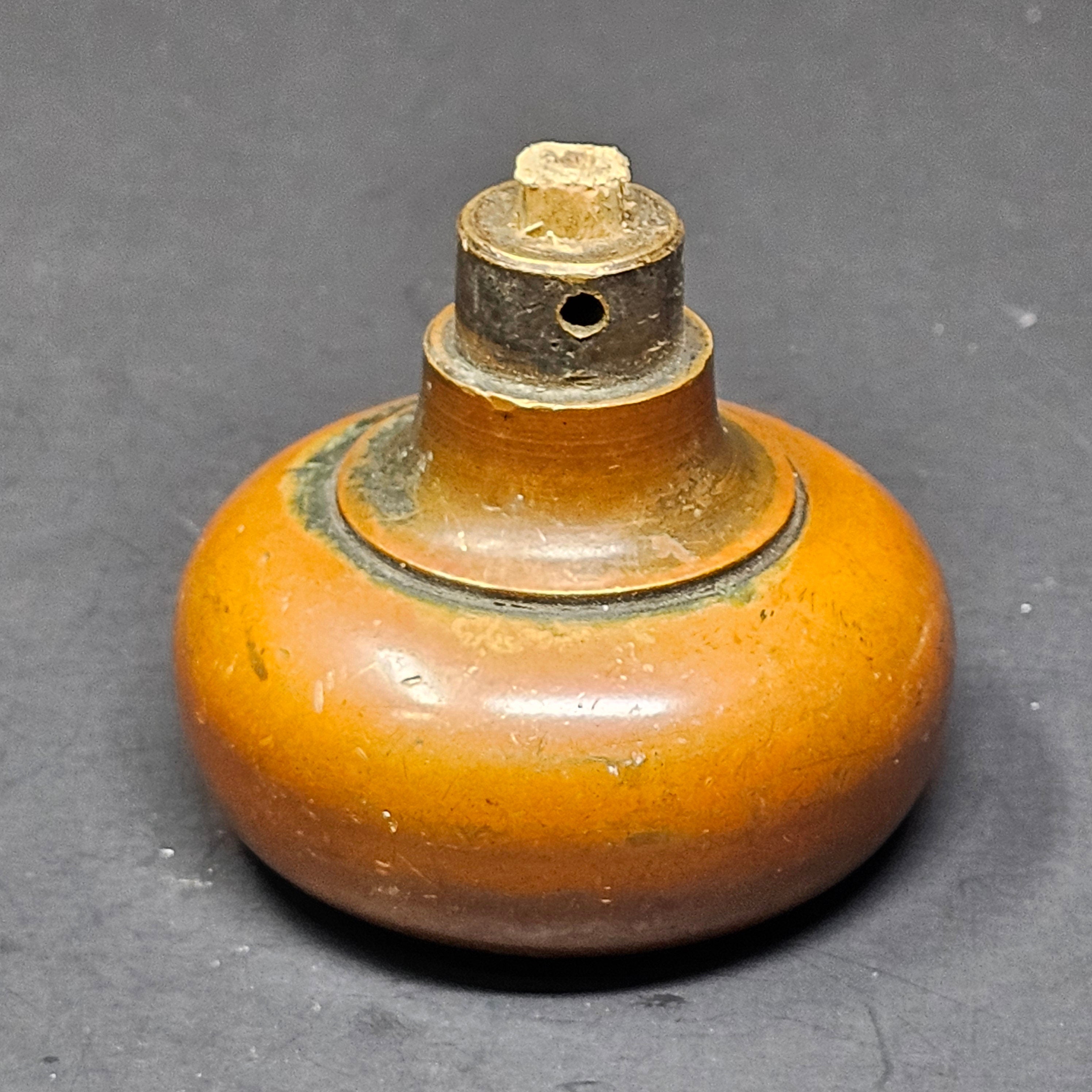 Antique Single Door Knob Solid Brass