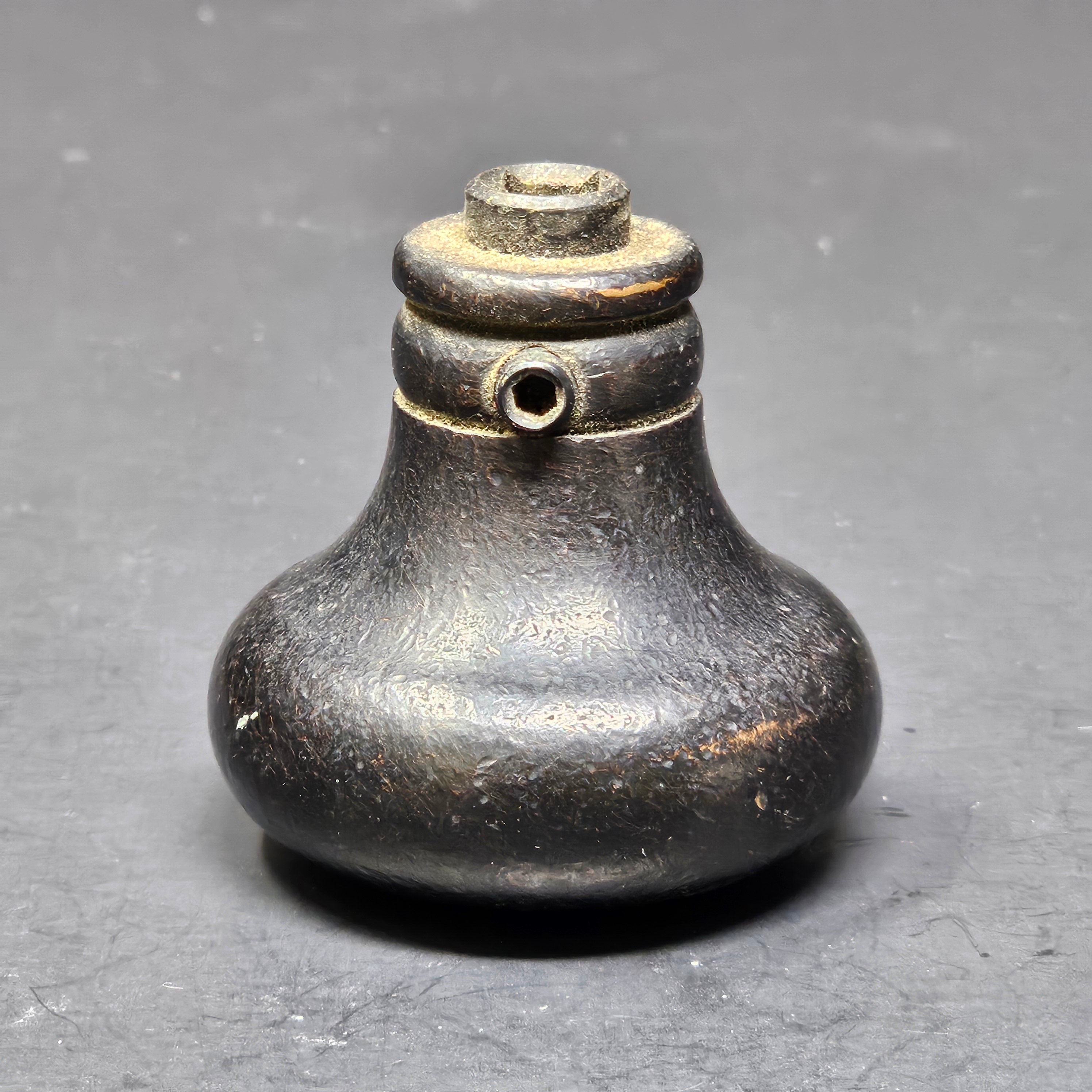 Antique Single Door Knob Solid Brass (1 lb.)