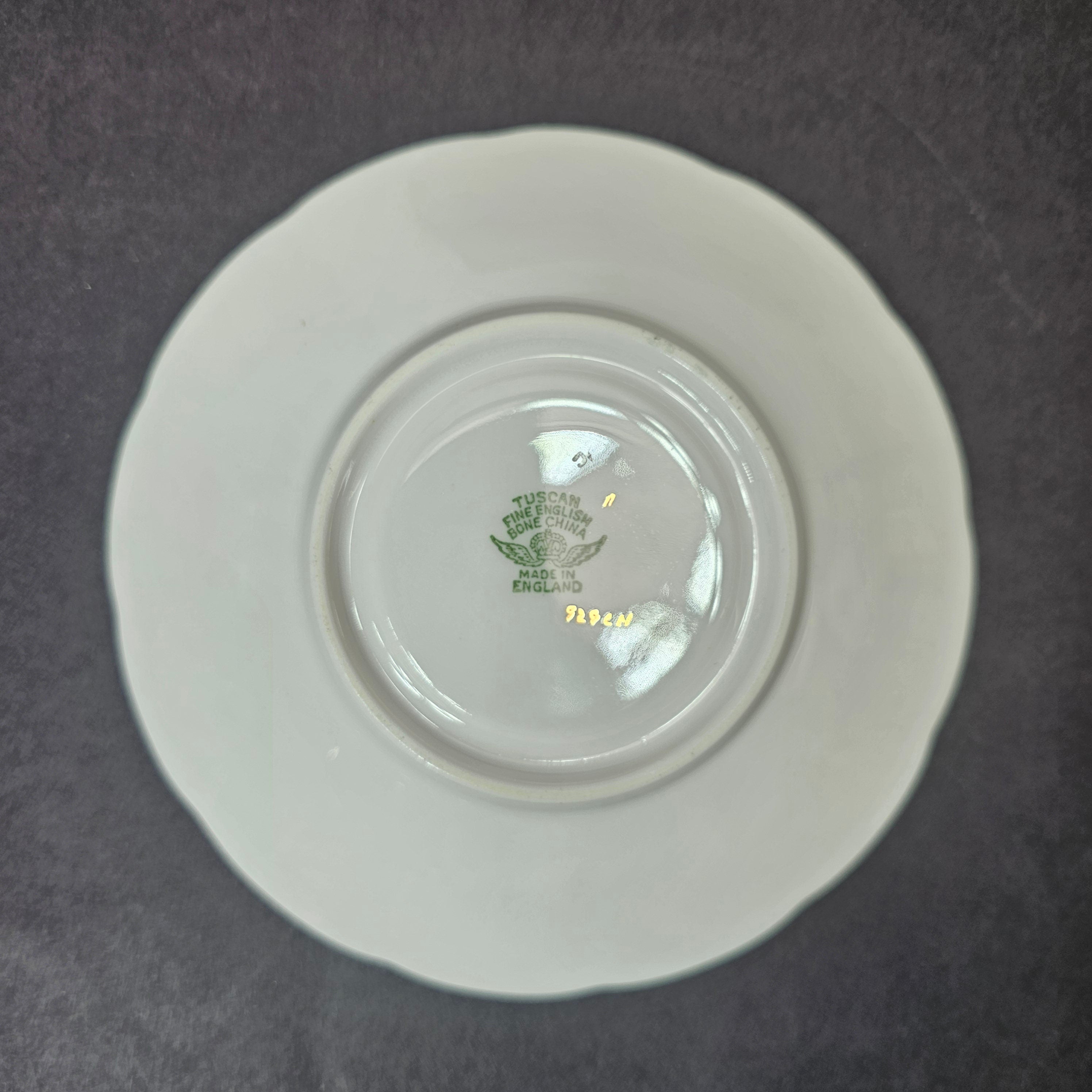 Vintage Tuscan Fine English Bone China Teacup & Saucer Set From England