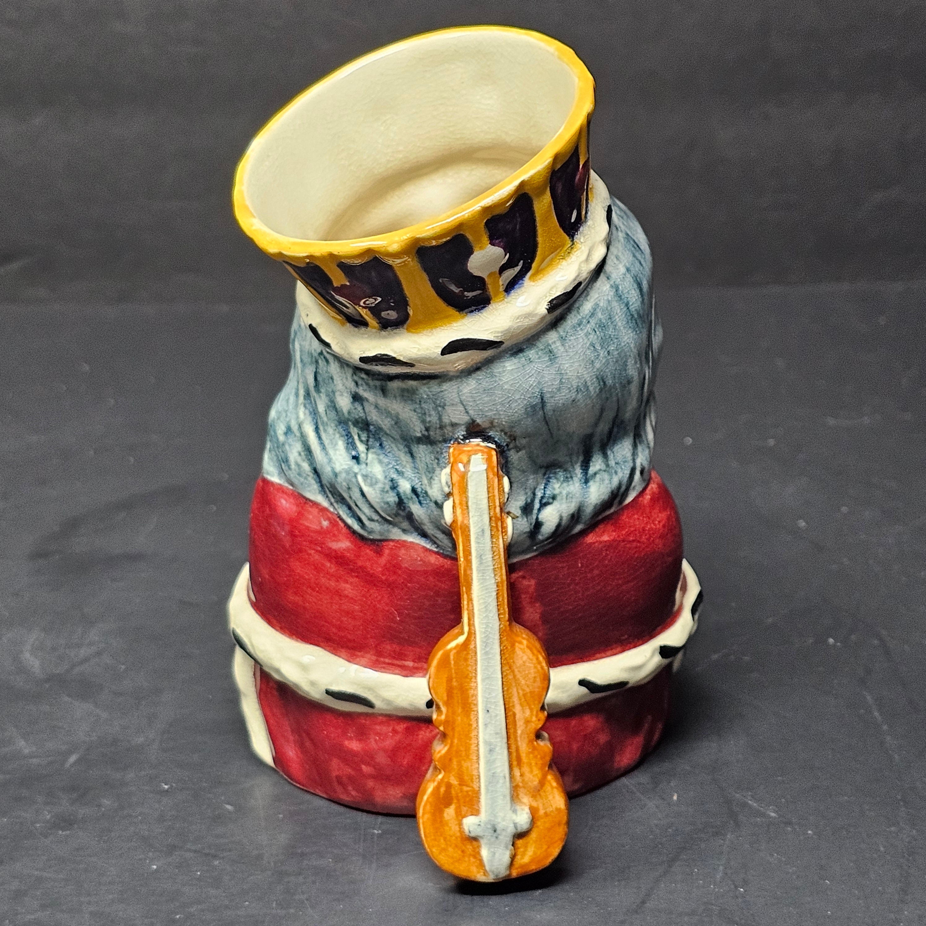 Vintage Toby Jug Old King Cole Shorter England Character Jug