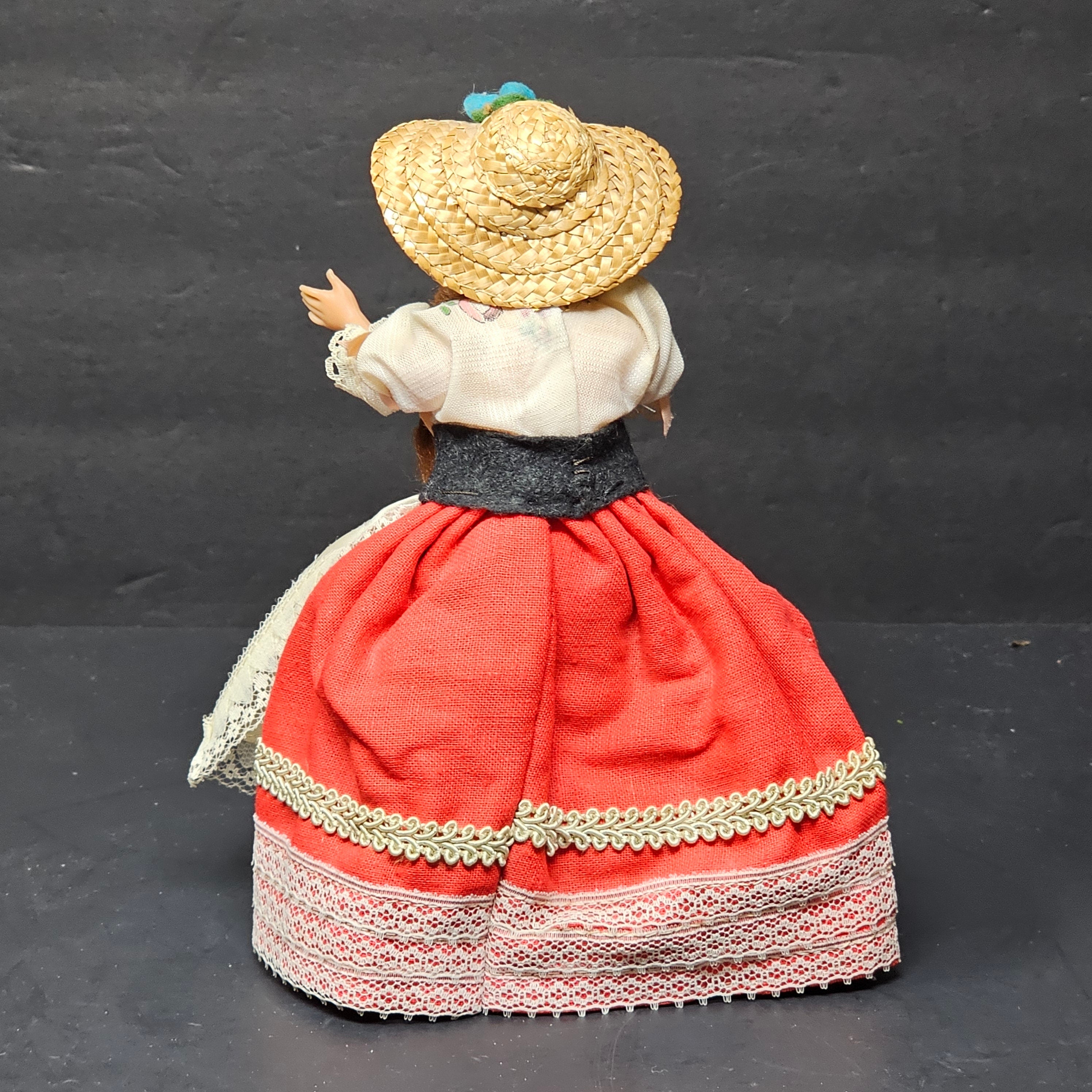 Vintage Firenze Italian Souvenir Doll 8"