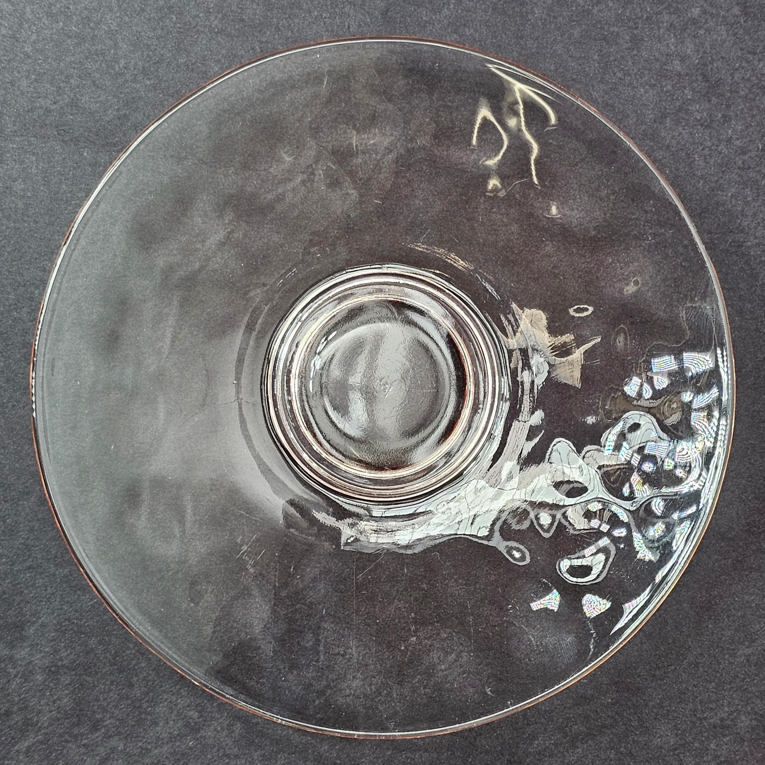 Heisey Yeoman Flamingo Pink Cup & Saucer Set (B)