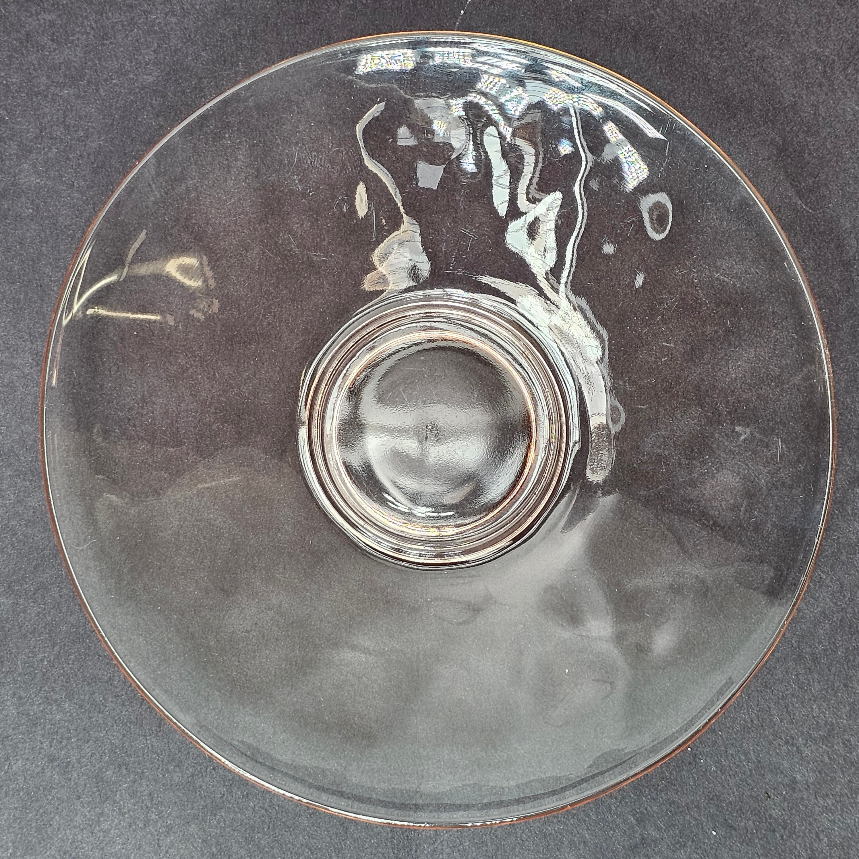 Heisey Yeoman Flamingo Pink Cup & Saucer Set (C)