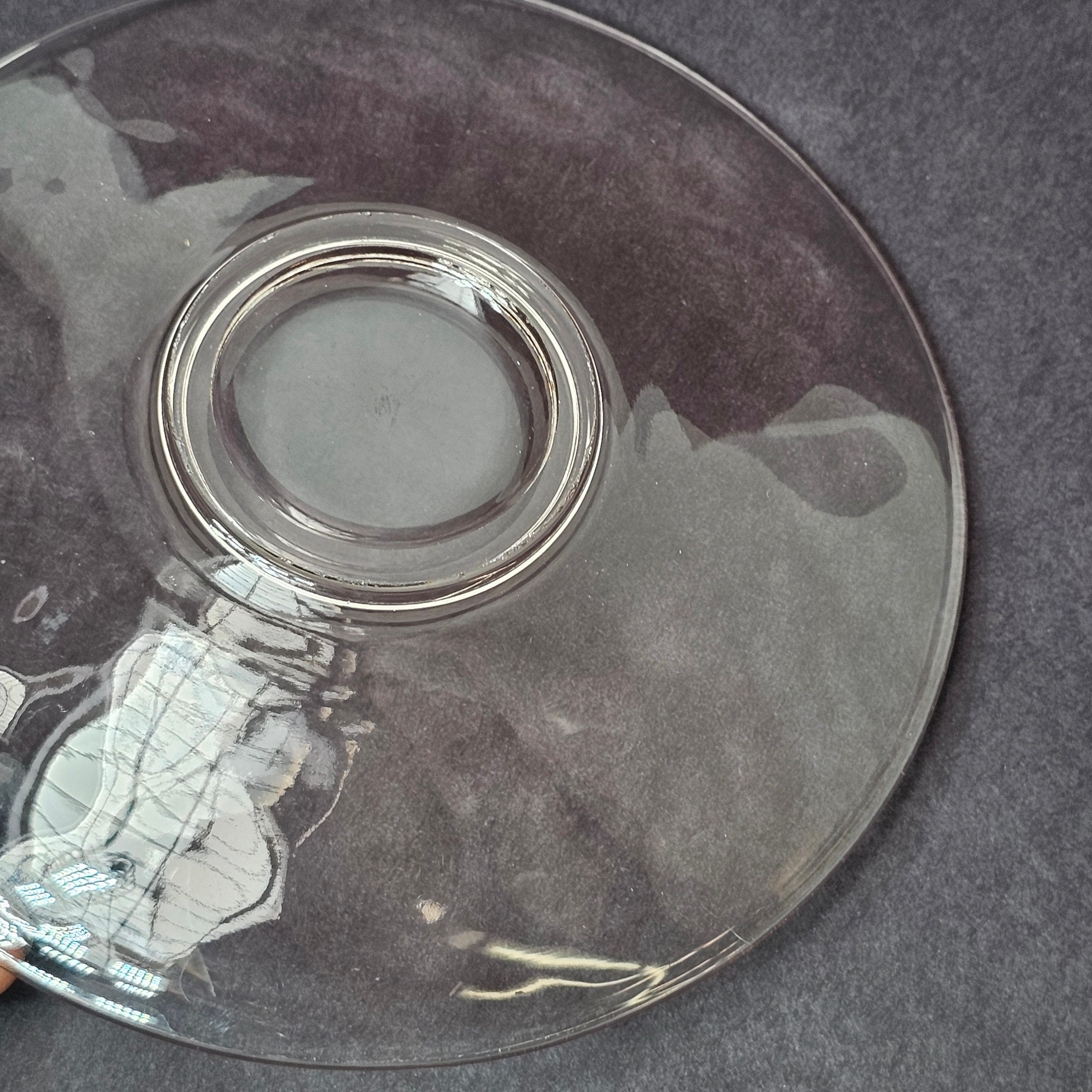 Heisey Yeoman Flamingo Pink Cup & Saucer Set (C)