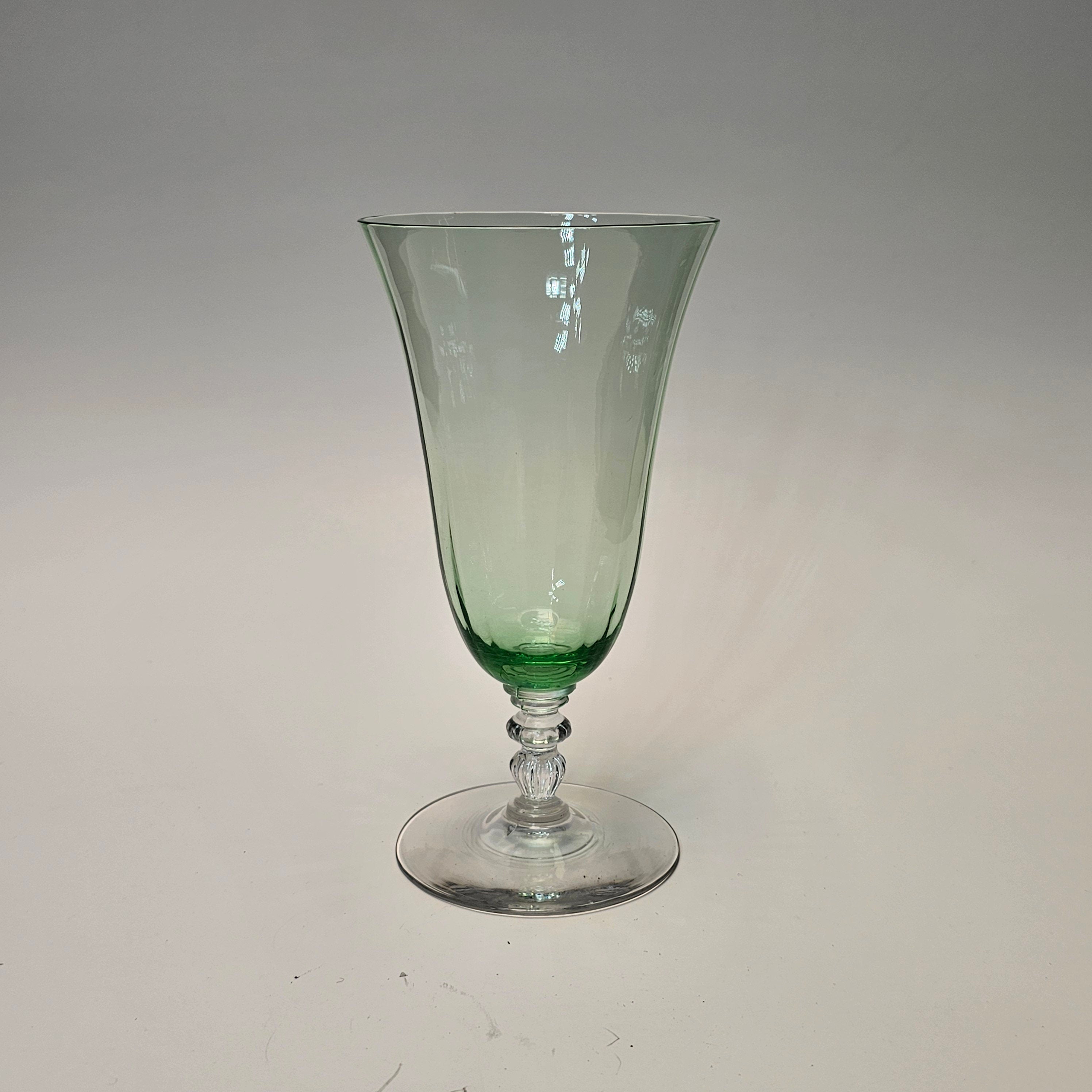 Huntington Glass X101 Green Iced Tea 6.5" H