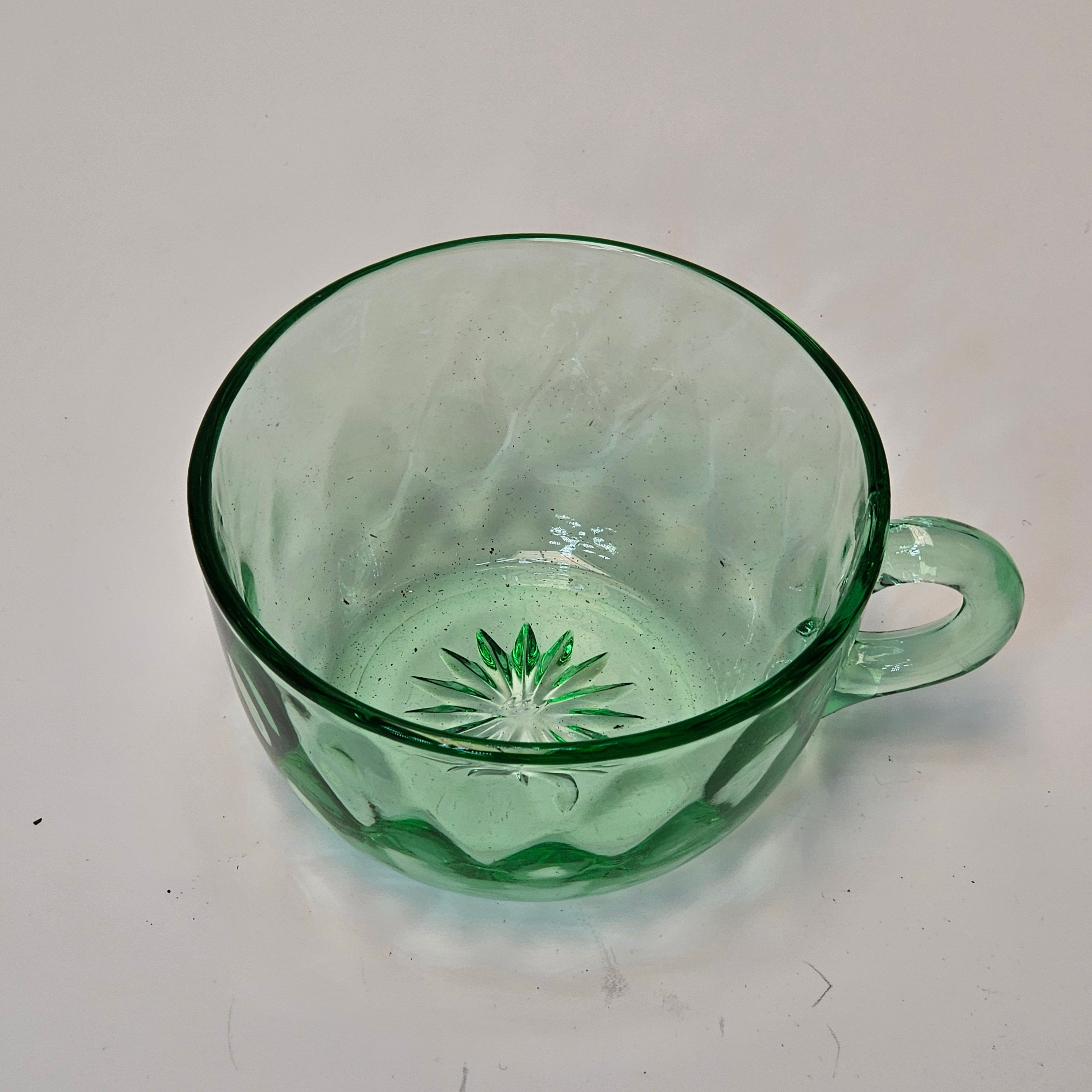 Heisey Yeoman Moongleam Green Punch Cup