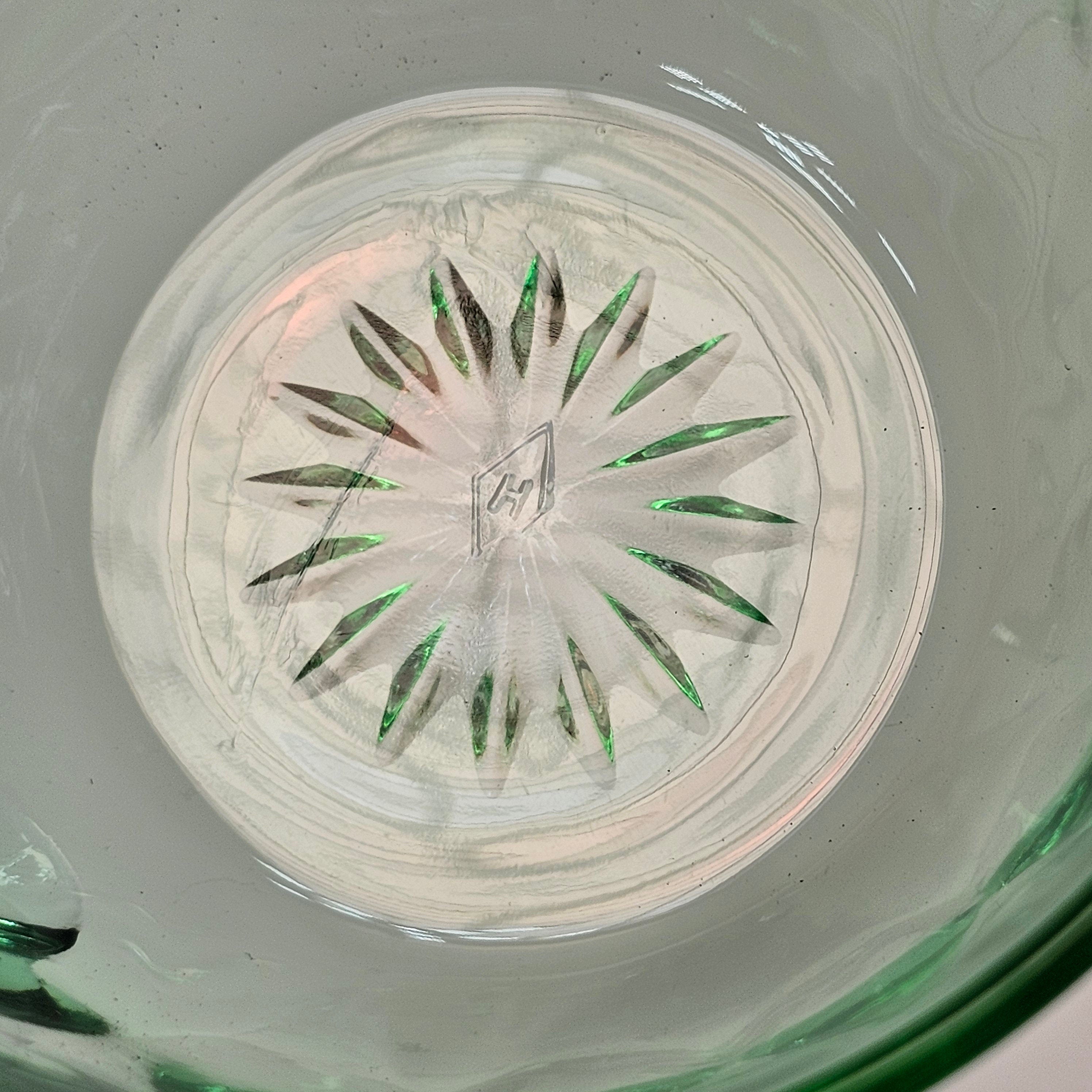 Heisey Yeoman Moongleam Green Punch Cup