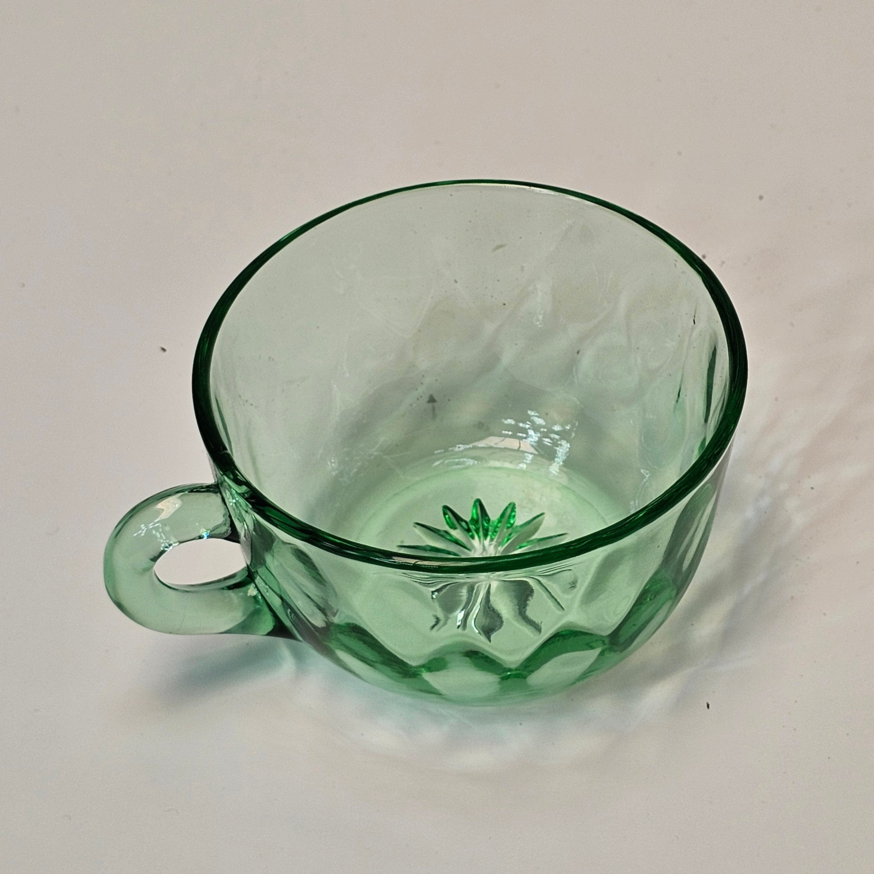Heisey Yeoman Moongleam Green Punch Cup