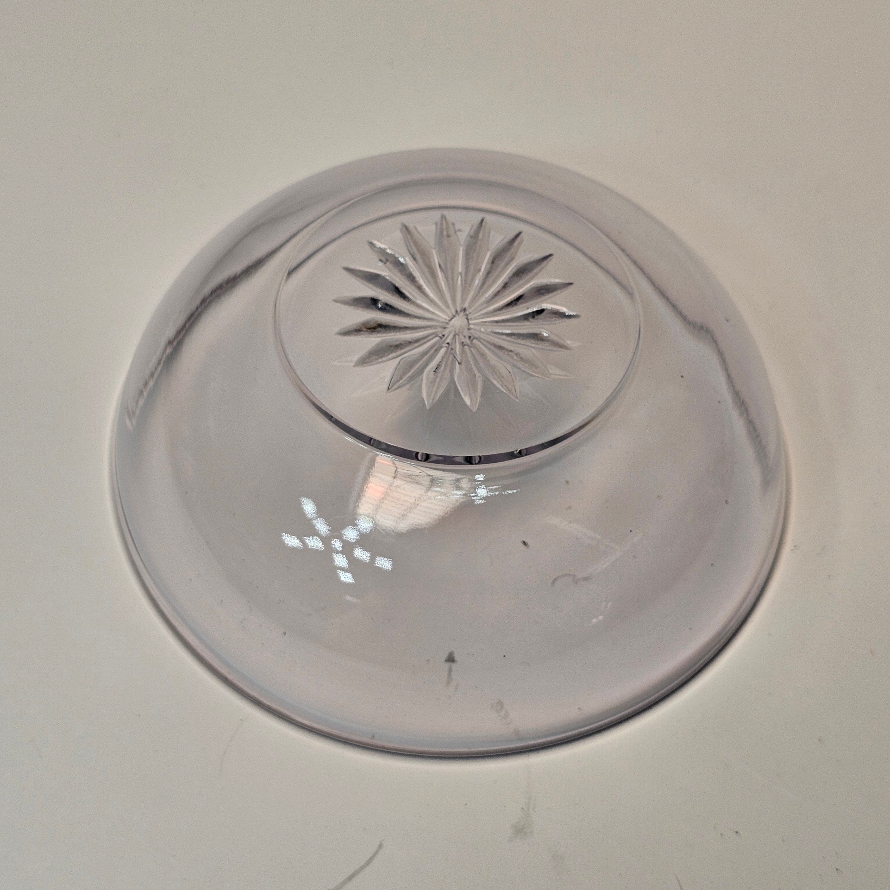 Heisey 4" Nappy Revere Clear Bon Bon