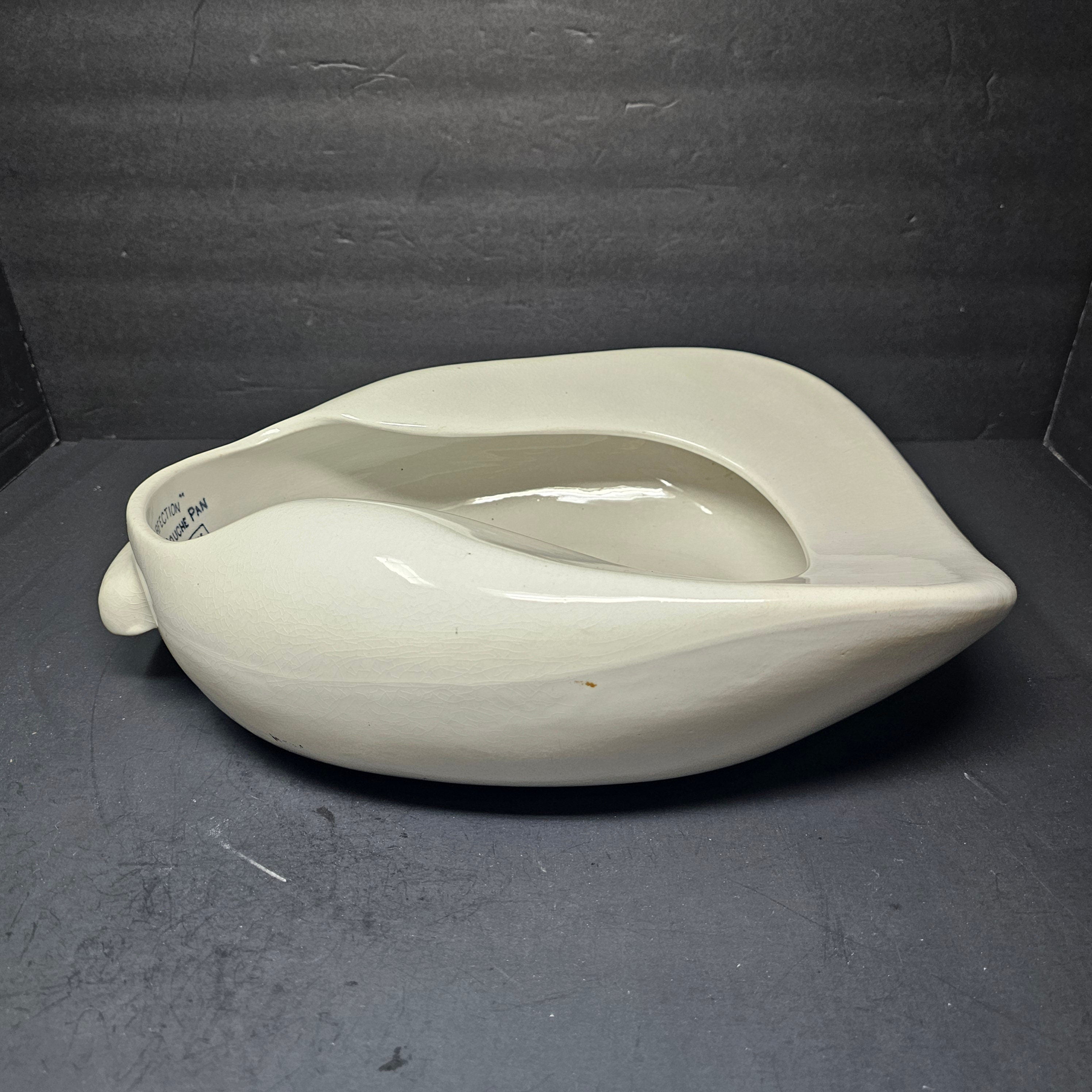 Antique Perfection Bed and Douche Pan By Grimwades Ltd