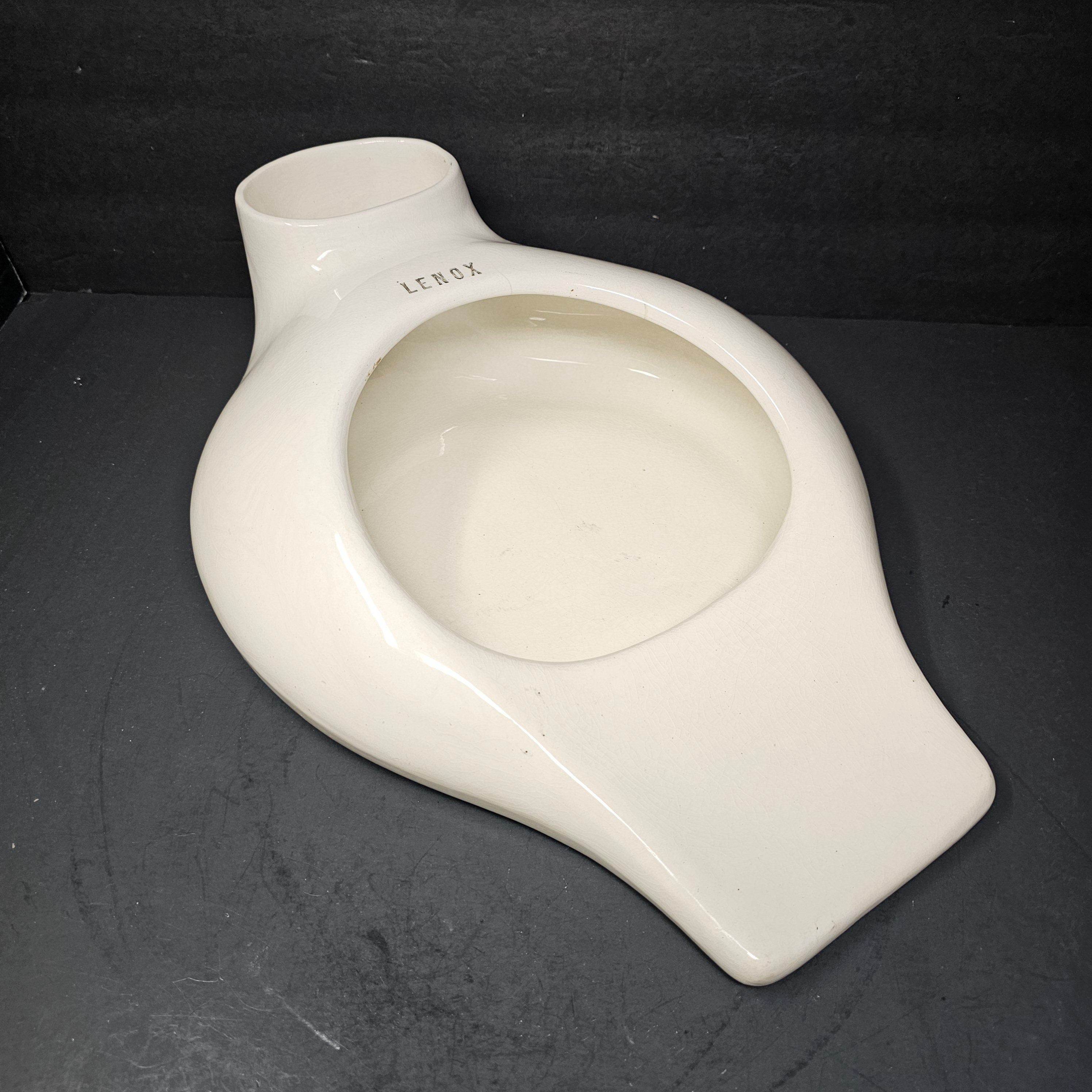 Antique Lenox Bed Pan By Whitall Tatum Company