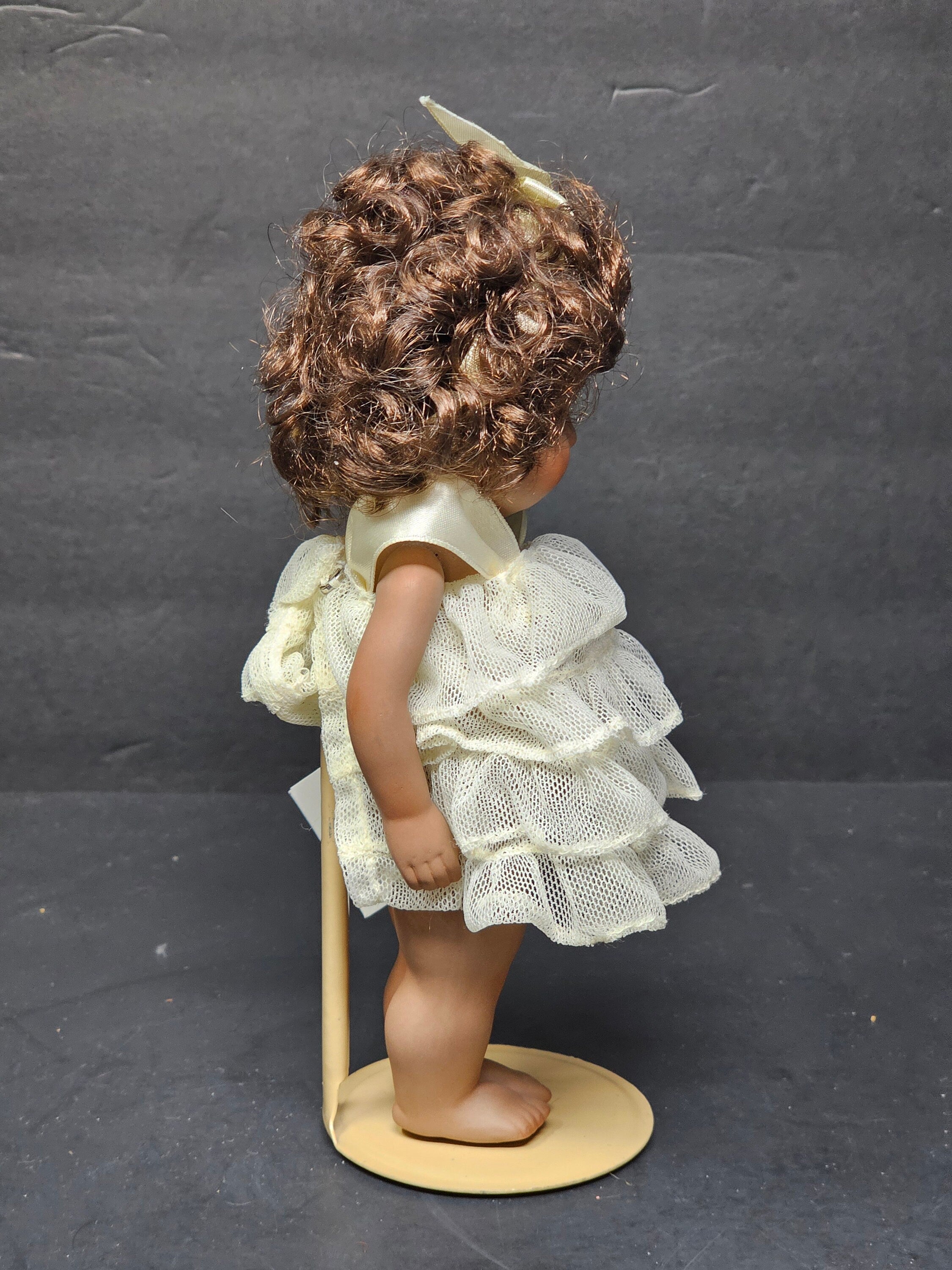 Vintage Jeannie Di Mauro Doll 8" African American Girl
