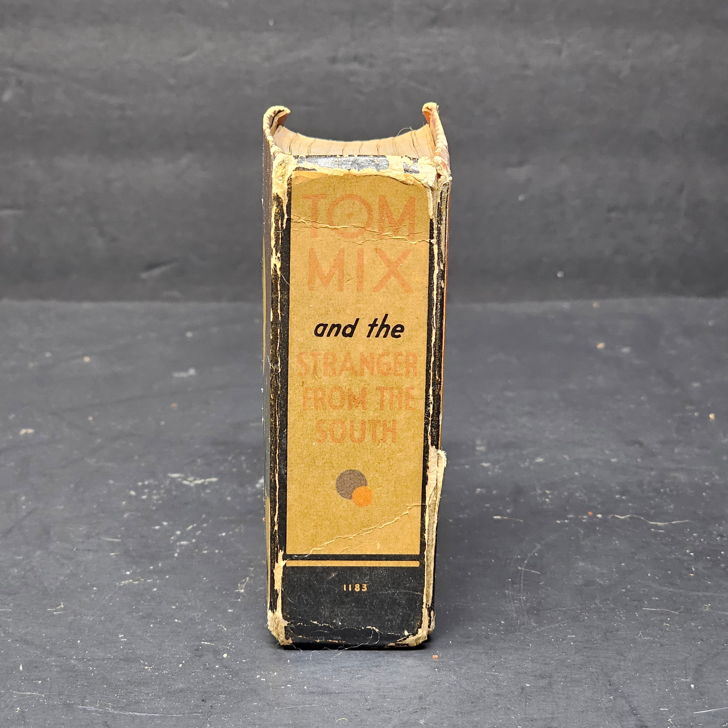 Vintage Big Little Book Tom Mix And The Stranger From The South 1183