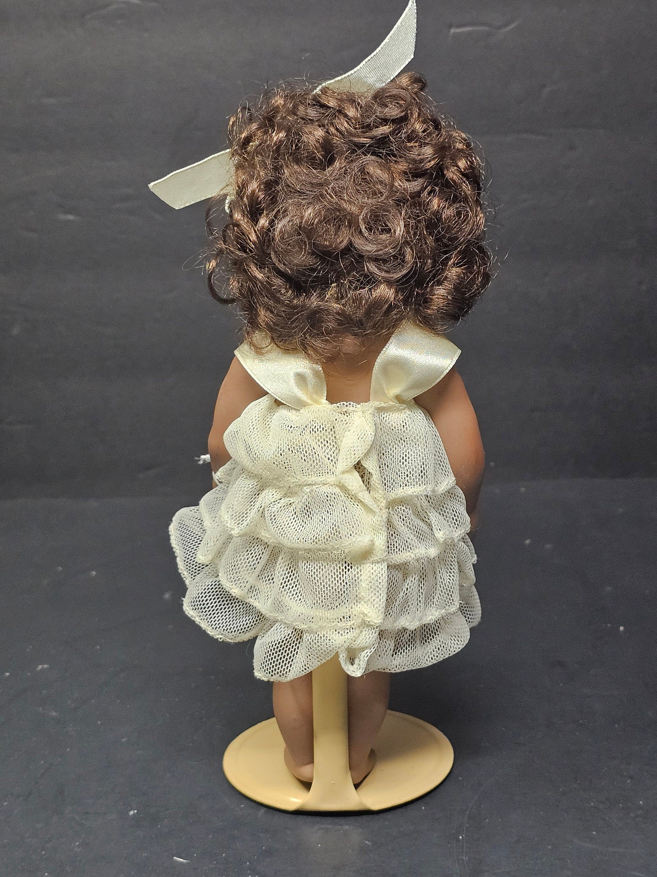 Vintage Jeannie Di Mauro Doll 8" African American Girl