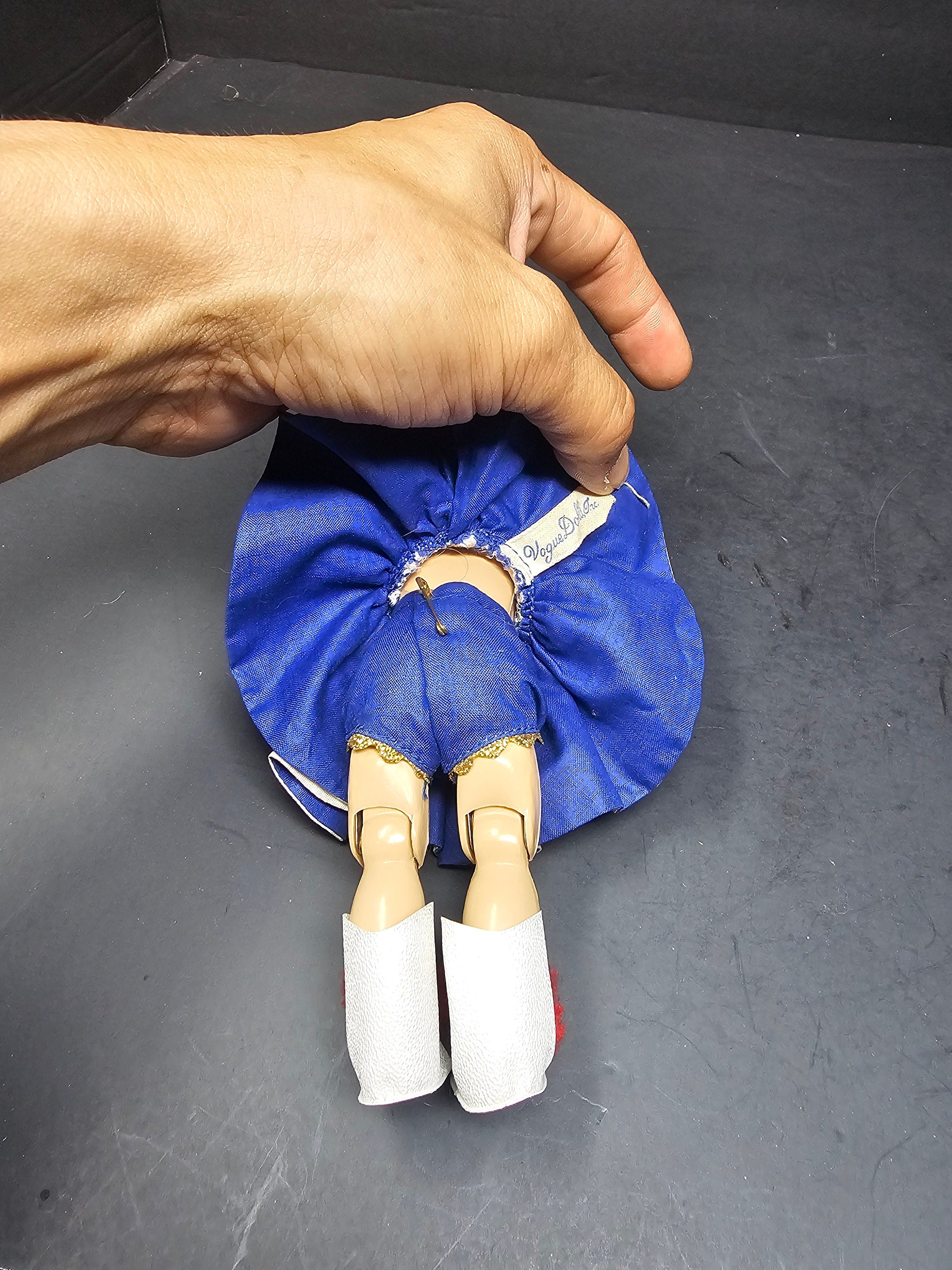 Vintage Vogue 8" Ginny Majorette Bent Knee Leg Walker Doll 1950’s