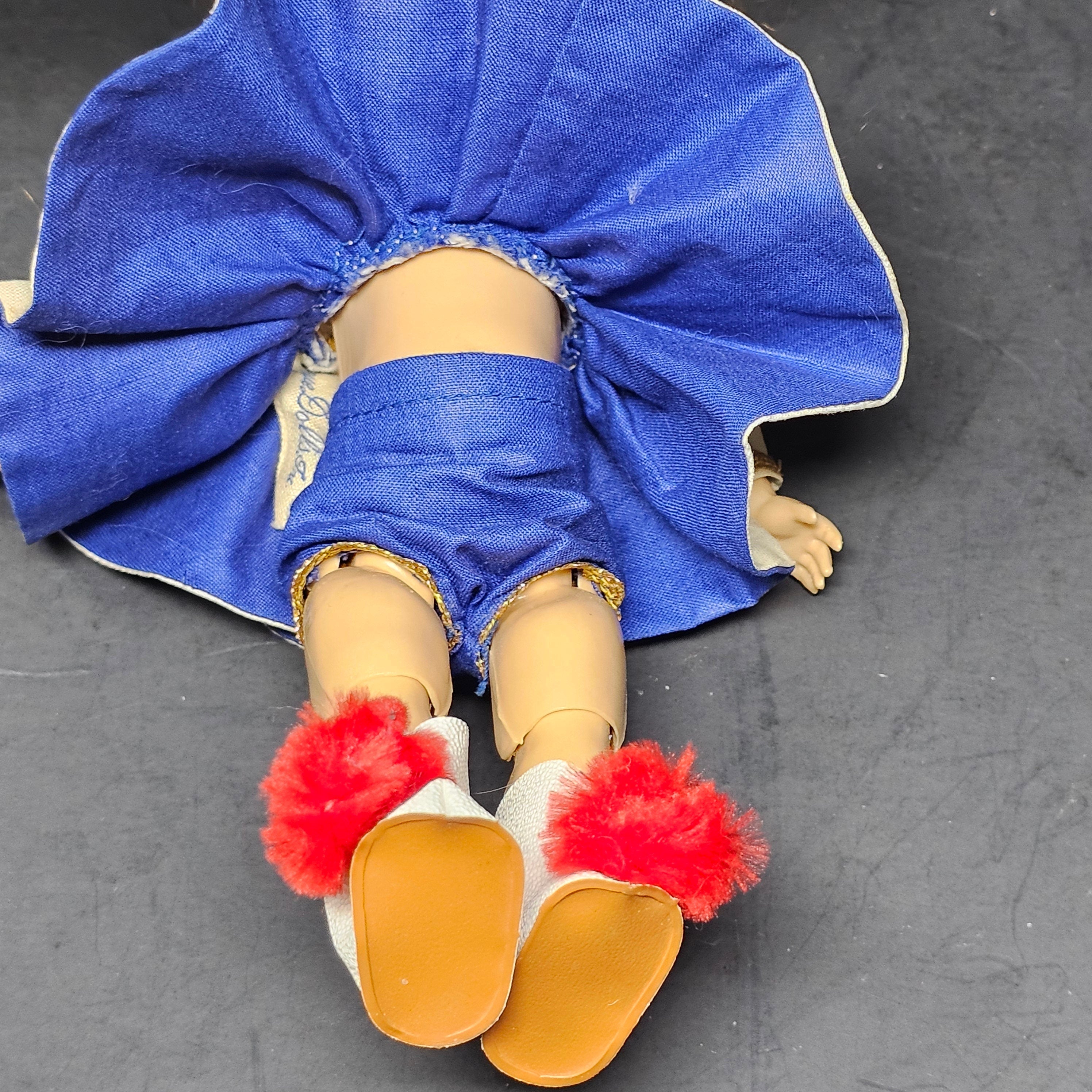 Vintage Vogue 8" Ginny Majorette Bent Knee Leg Walker Doll 1950’s