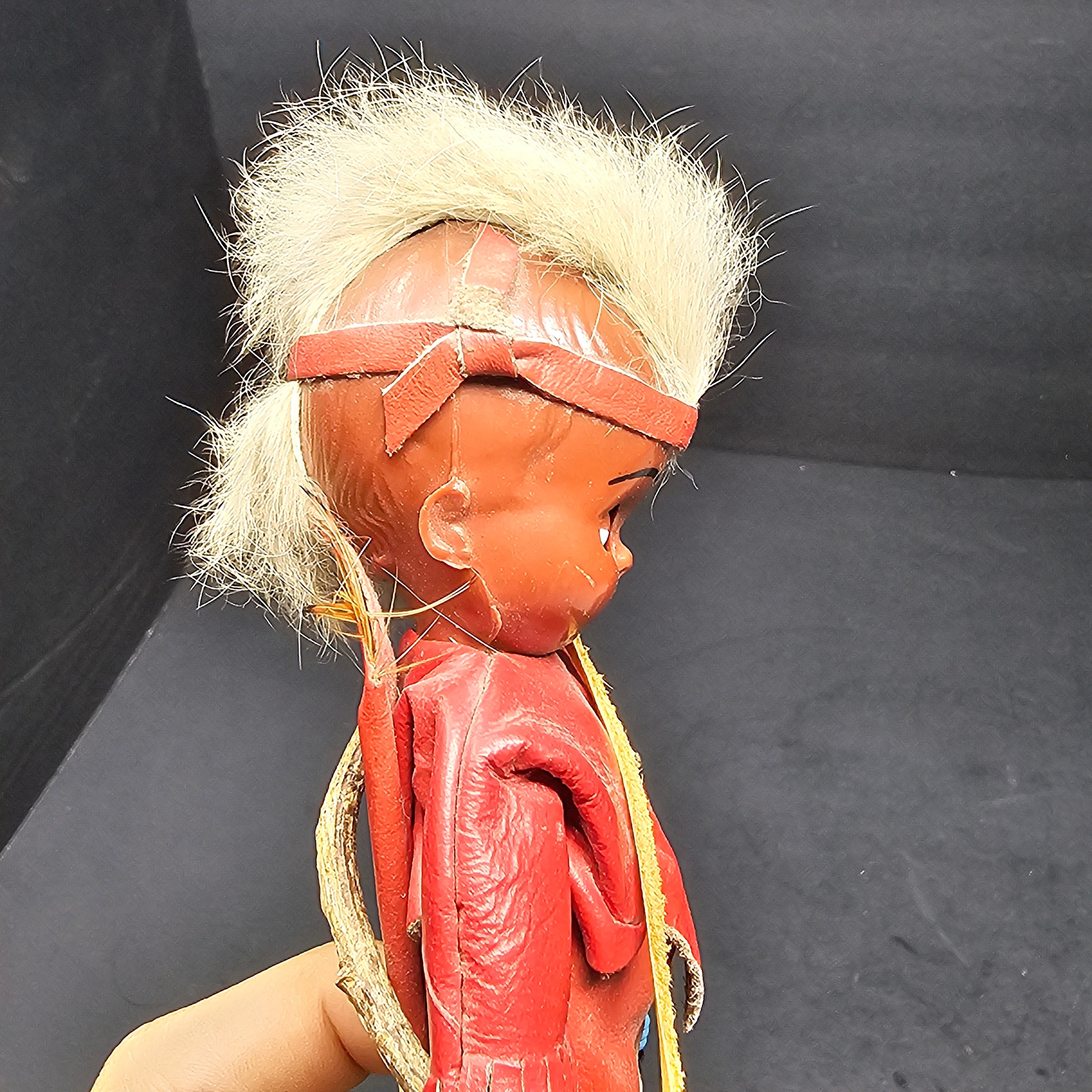 Carlson Dolls Mohawk Brave Indian Boy Doll 6"