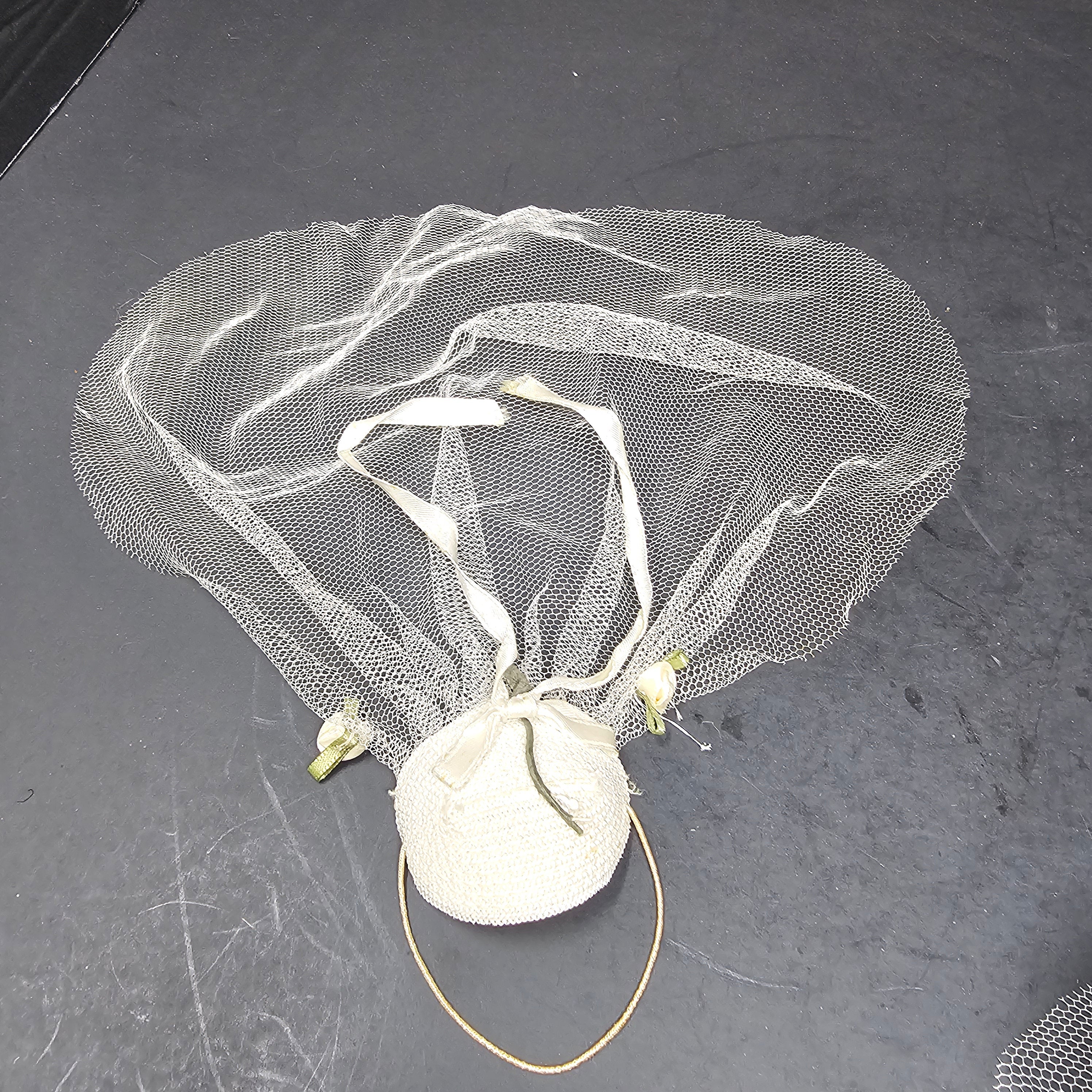 Vogue Ginny Bride Doll 8" Straight Leg Walker 1950's Made In USA