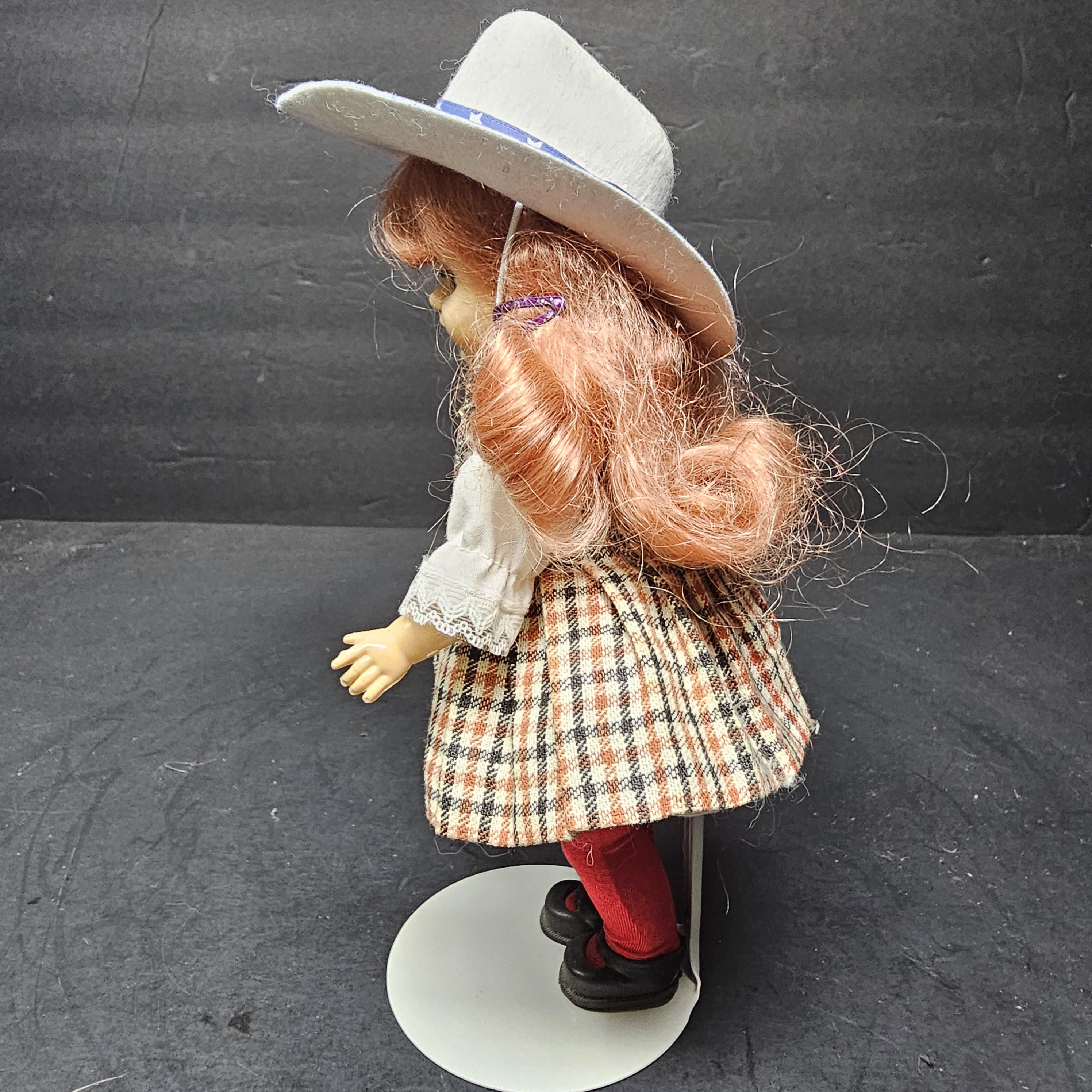 Vintage Virga Doll SLW in Vogue Ginny Skirt 1950's