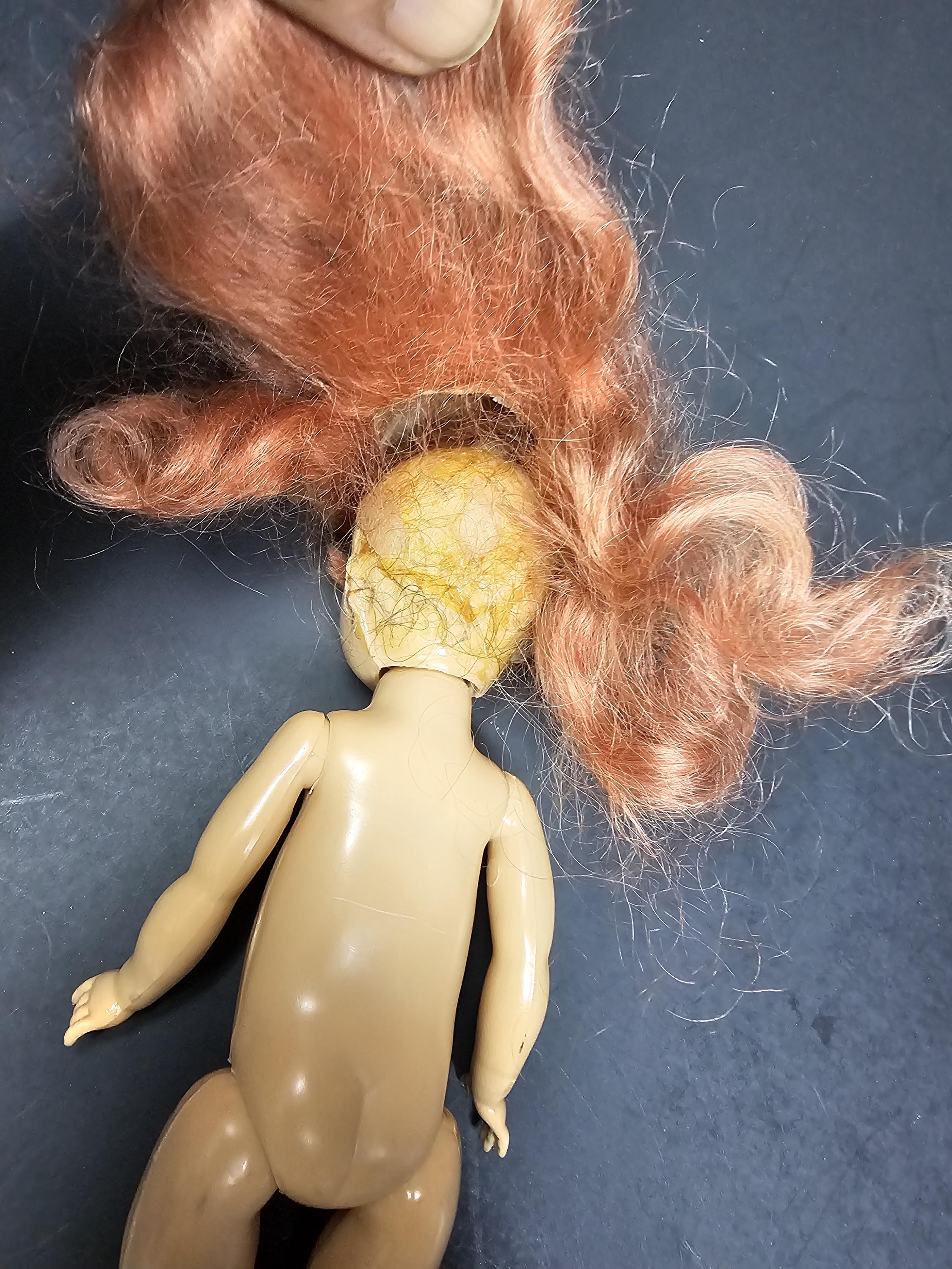 Vintage Virga Doll SLW in Vogue Ginny Skirt 1950's