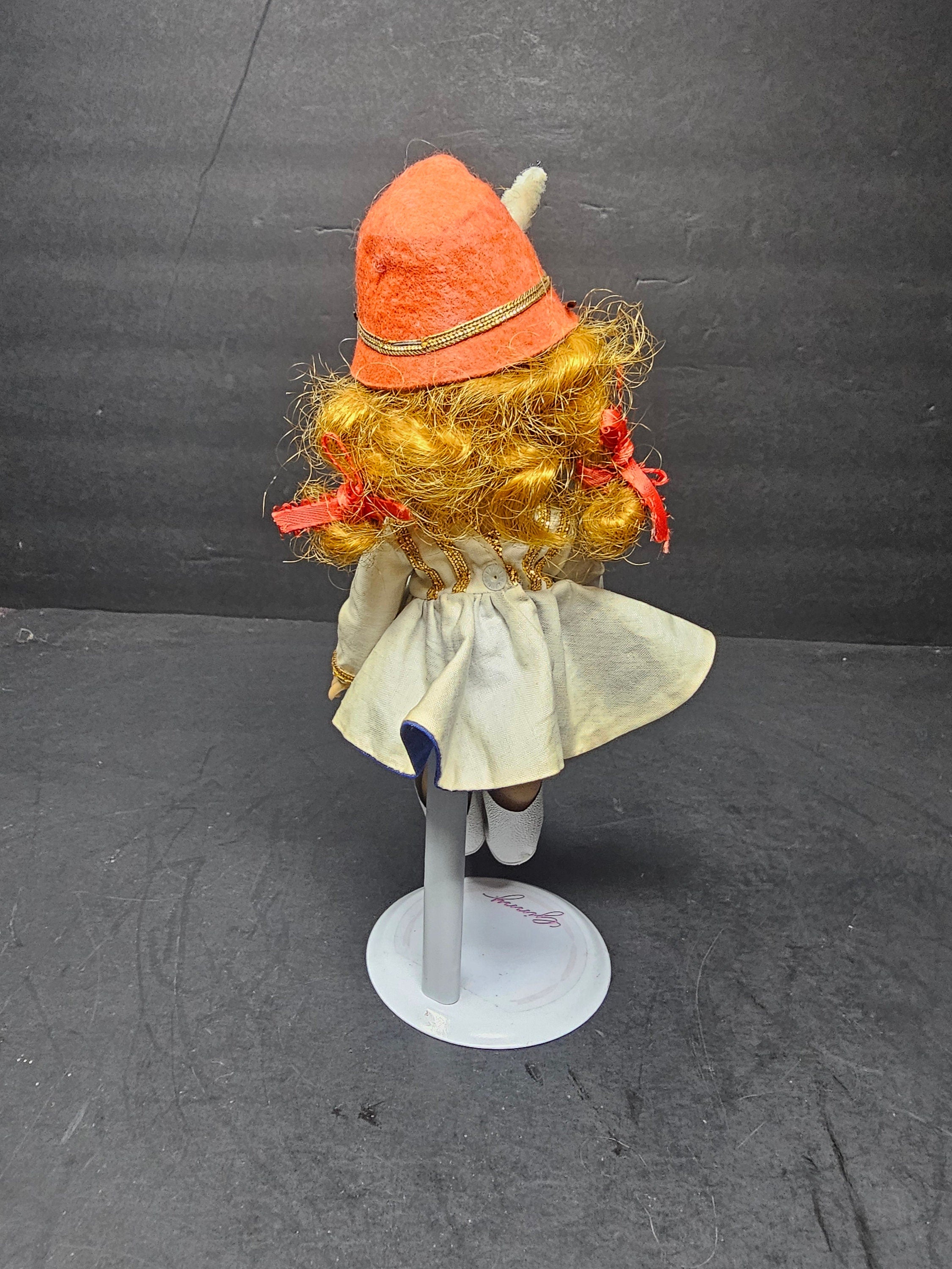 Vintage Vogue 8" Ginny Majorette Bent Knee Leg Walker Doll 1950’s