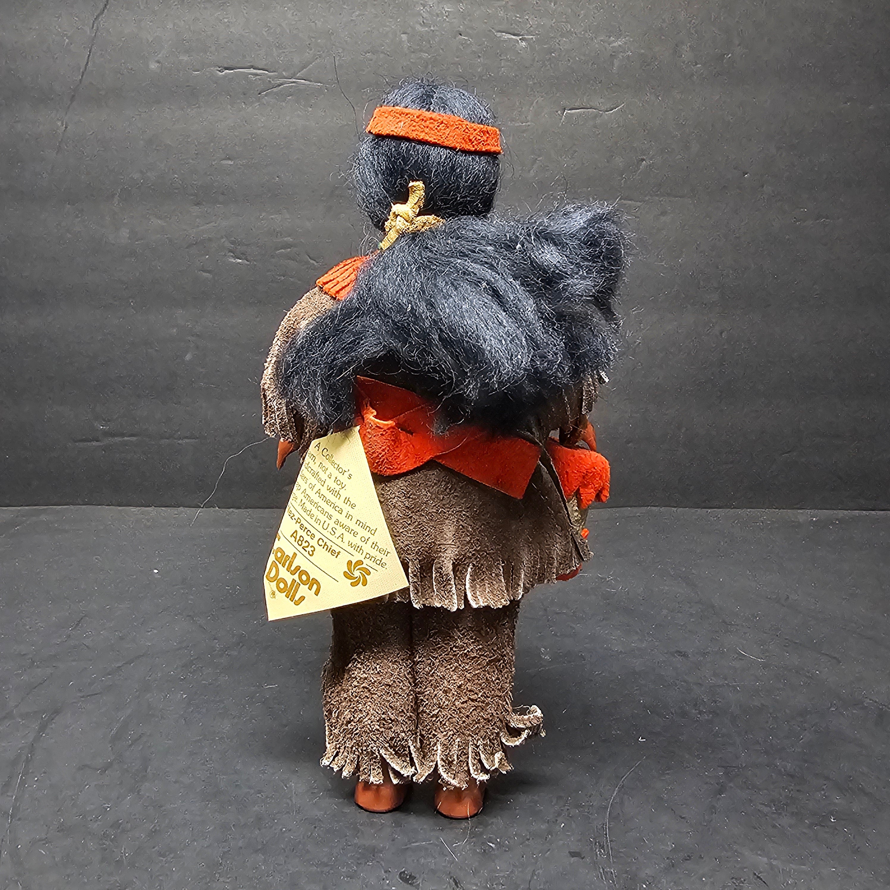 Carlson Dolls Nez-Perce Chief Doll 7"